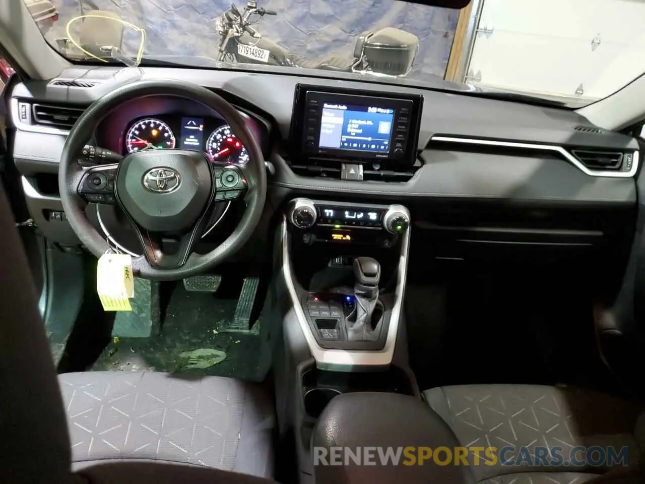 8 Фотография поврежденного автомобиля 2T3P1RFV5MW180063 TOYOTA RAV4 2021