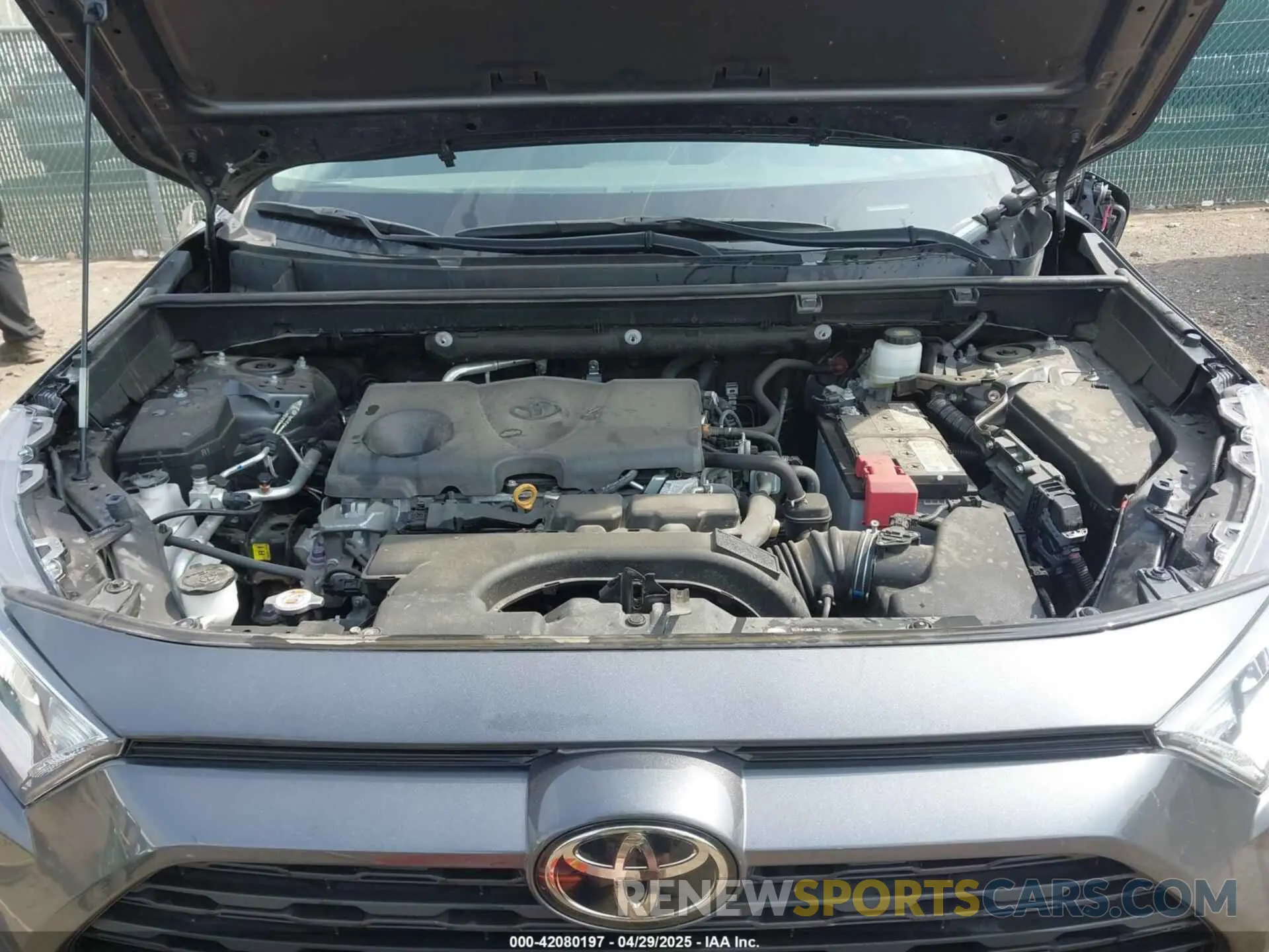 10 Фотография поврежденного автомобиля 2T3P1RFV5MW206807 TOYOTA RAV4 2021