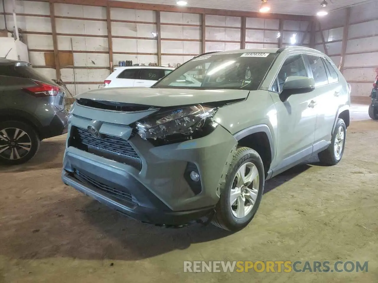 2 Photograph of a damaged car 2T3P1RFV5MW209769 TOYOTA RAV4 2021