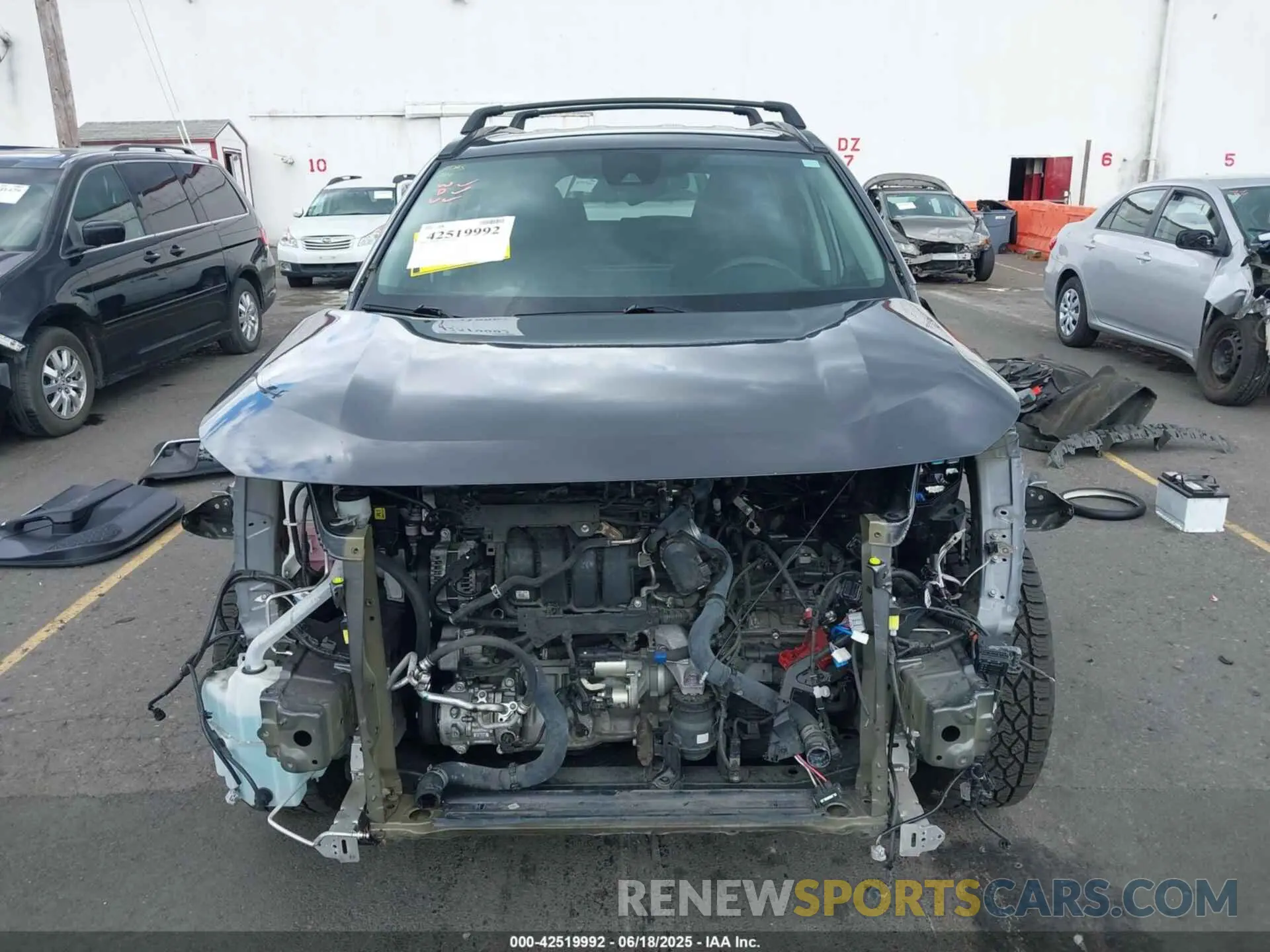 13 Фотография поврежденного автомобиля 2T3P1RFV5MW230332 TOYOTA RAV4 2021