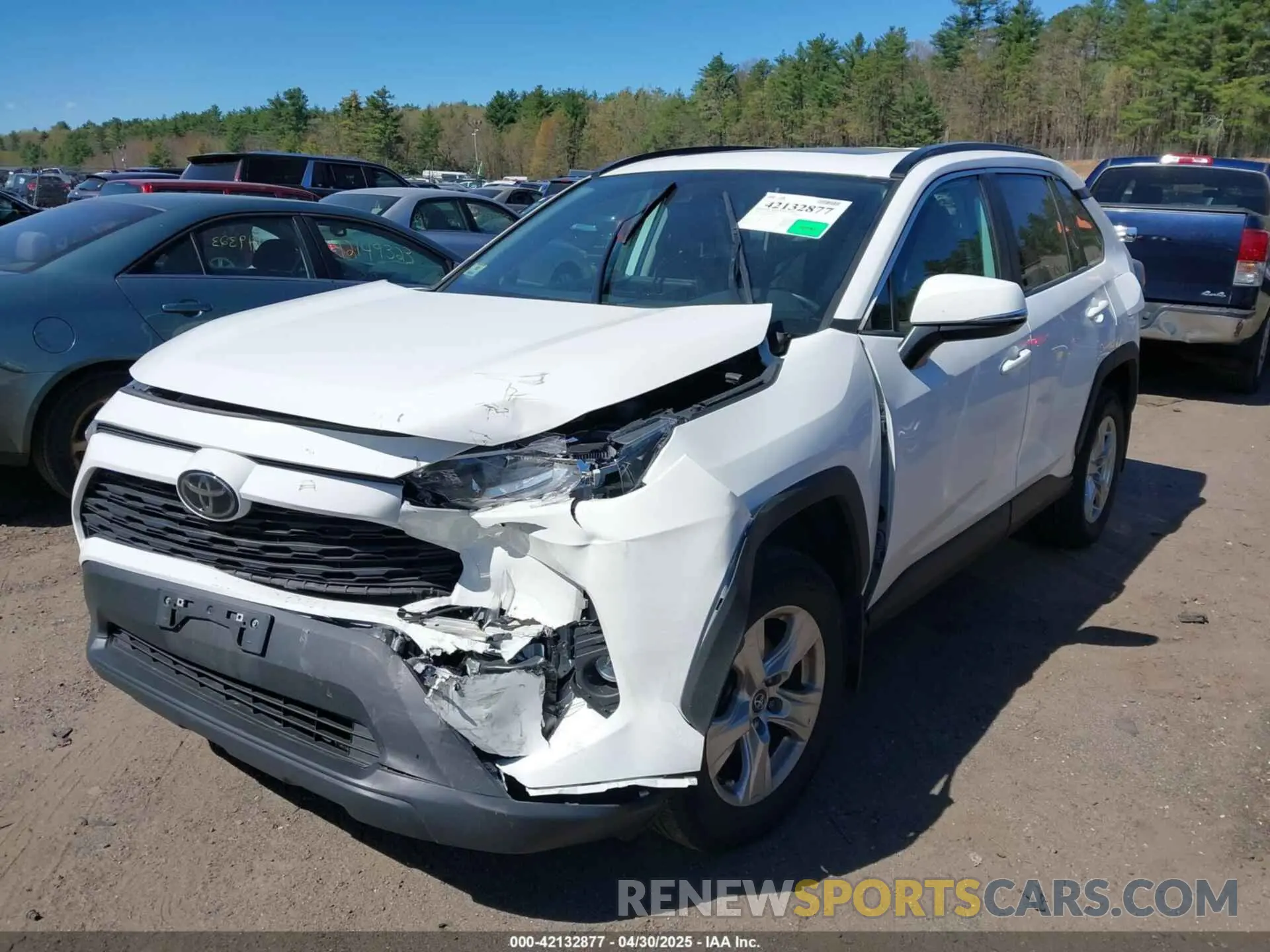 2 Фотография поврежденного автомобиля 2T3P1RFV6MC149762 TOYOTA RAV4 2021
