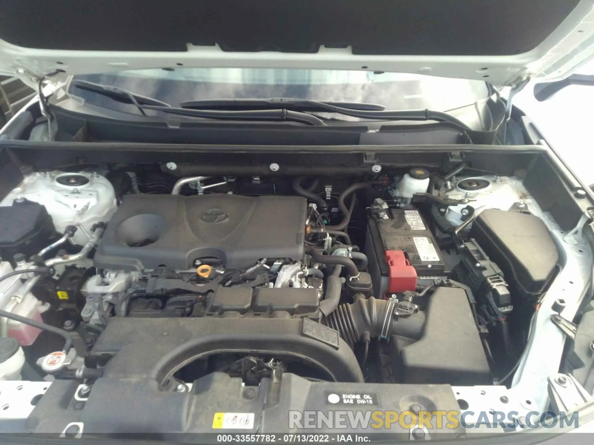 10 Фотография поврежденного автомобиля 2T3P1RFV6MC186309 TOYOTA RAV4 2021