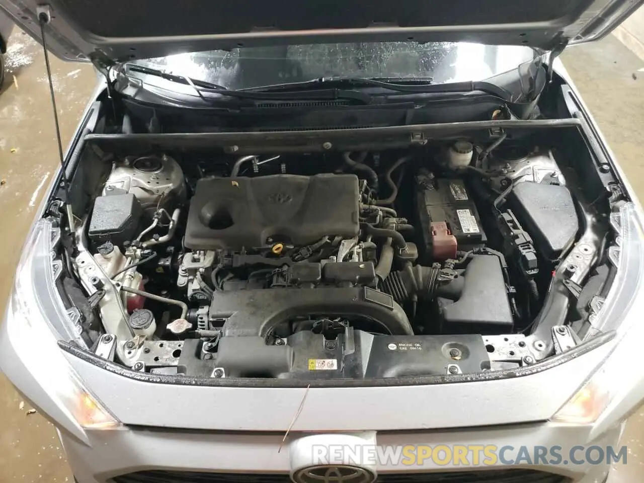 11 Фотография поврежденного автомобиля 2T3P1RFV6MC215890 TOYOTA RAV4 2021
