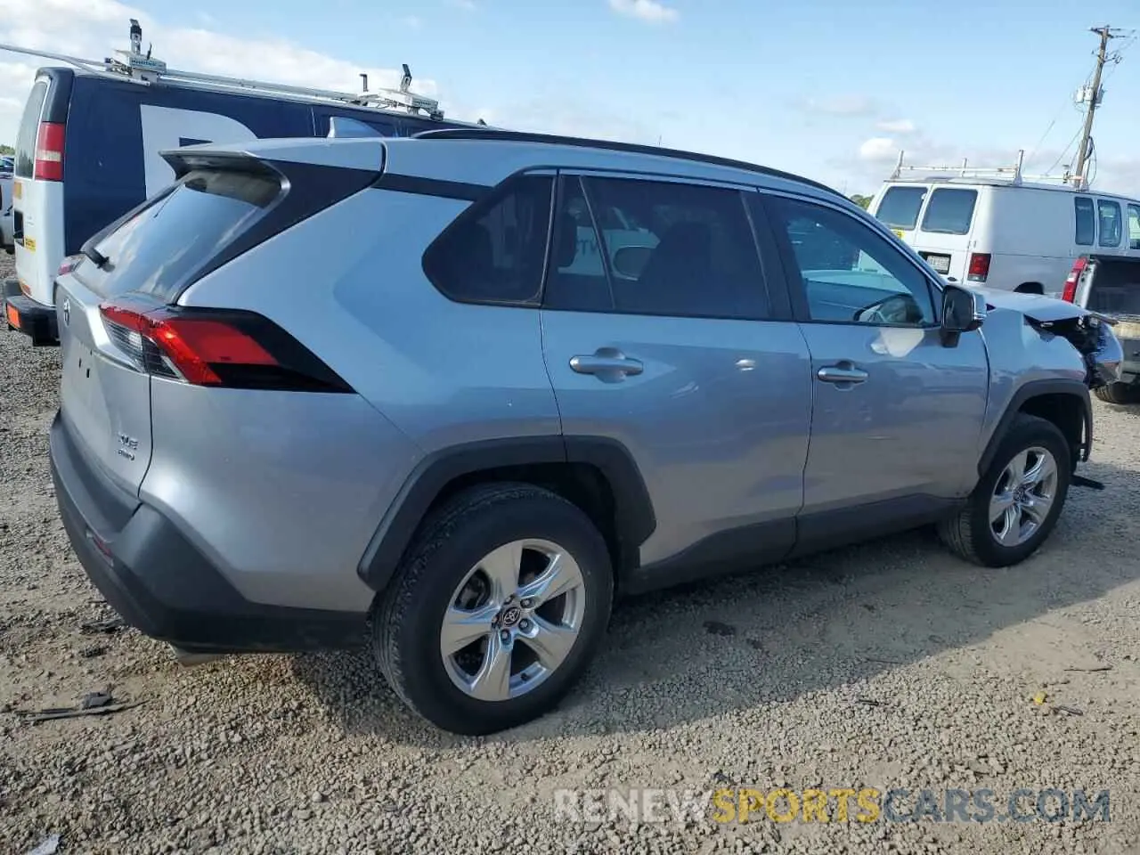3 Фотография поврежденного автомобиля 2T3P1RFV6MC252826 TOYOTA RAV4 2021