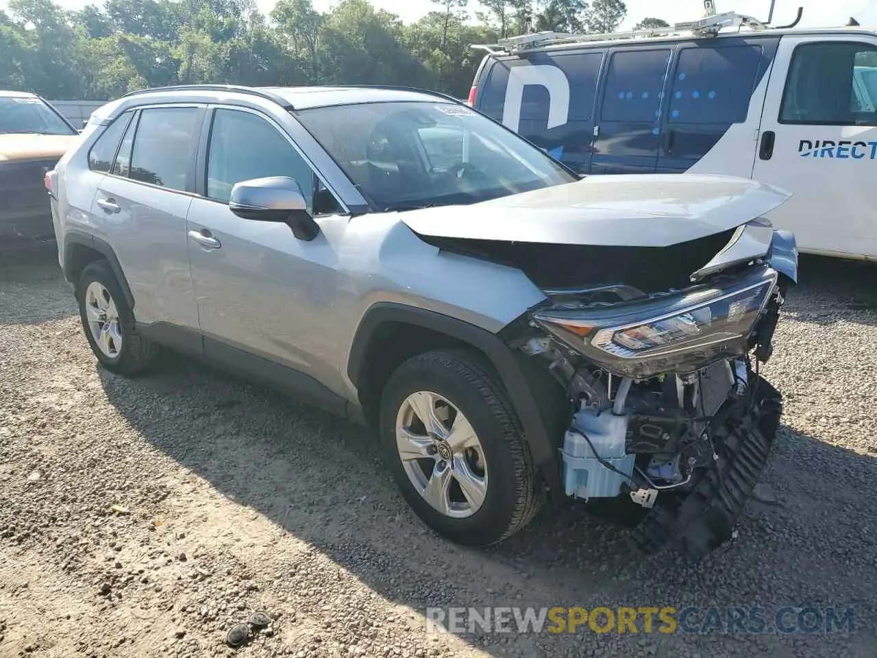 4 Фотография поврежденного автомобиля 2T3P1RFV6MC252826 TOYOTA RAV4 2021