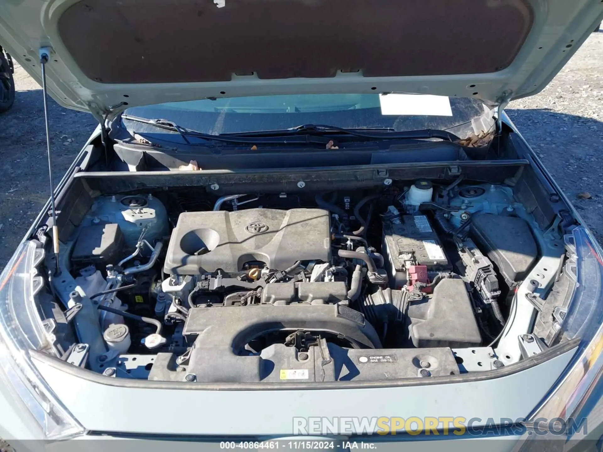 10 Фотография поврежденного автомобиля 2T3P1RFV6MW177107 TOYOTA RAV4 2021