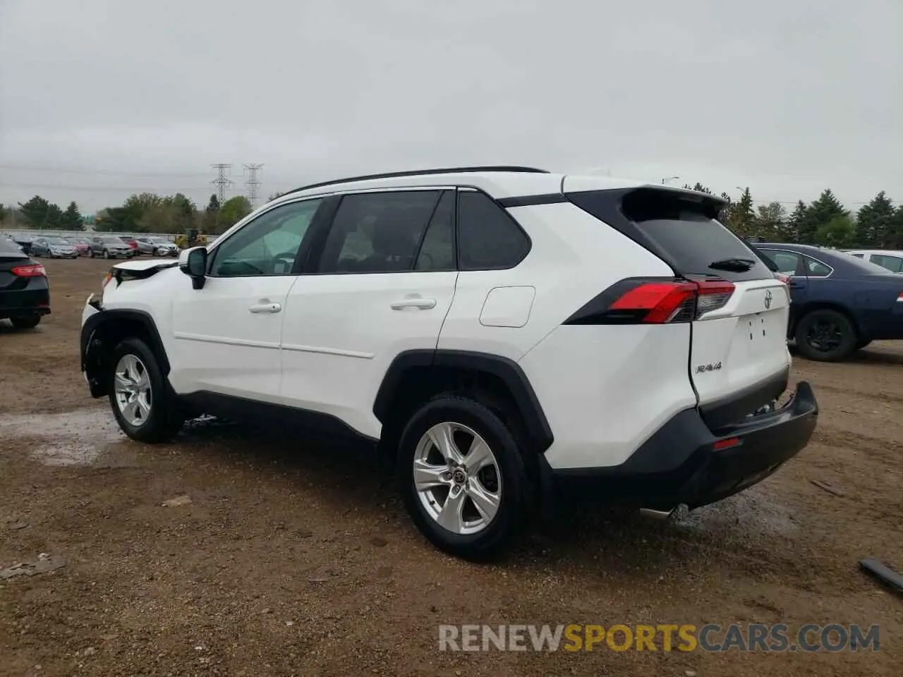 2 Photograph of a damaged car 2T3P1RFV6MW228427 TOYOTA RAV4 2021