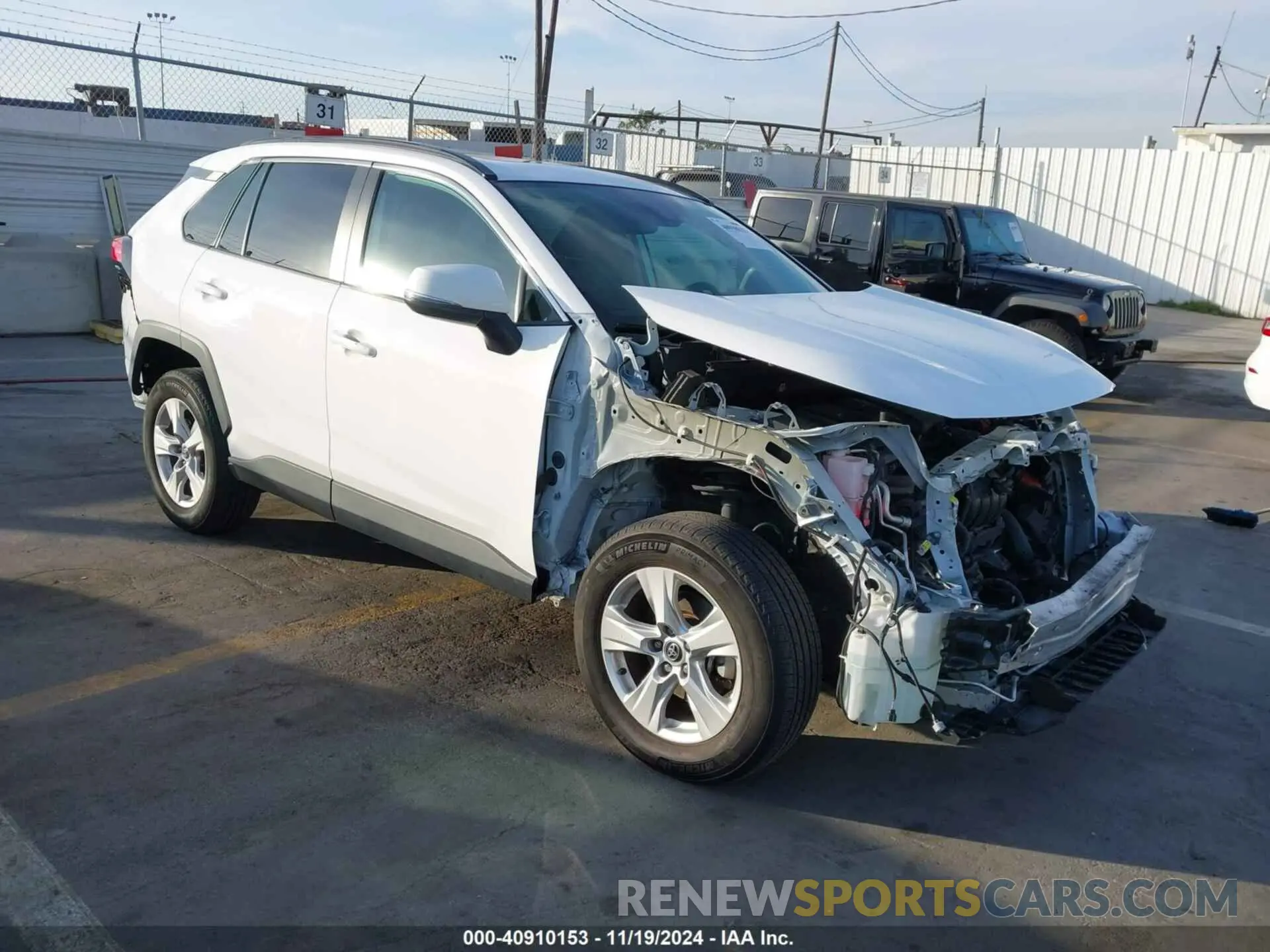1 Фотография поврежденного автомобиля 2T3P1RFV7MC151598 TOYOTA RAV4 2021