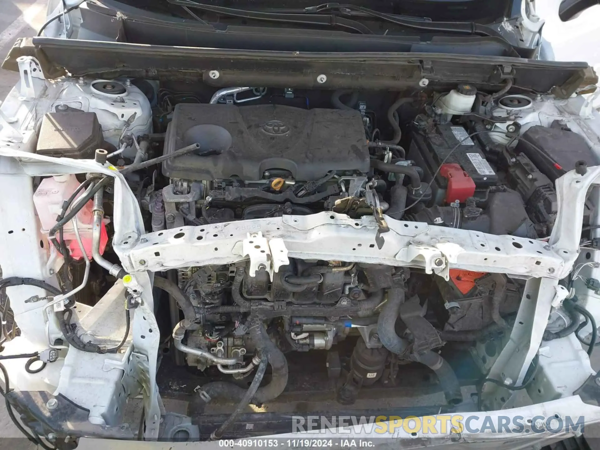 10 Фотография поврежденного автомобиля 2T3P1RFV7MC151598 TOYOTA RAV4 2021