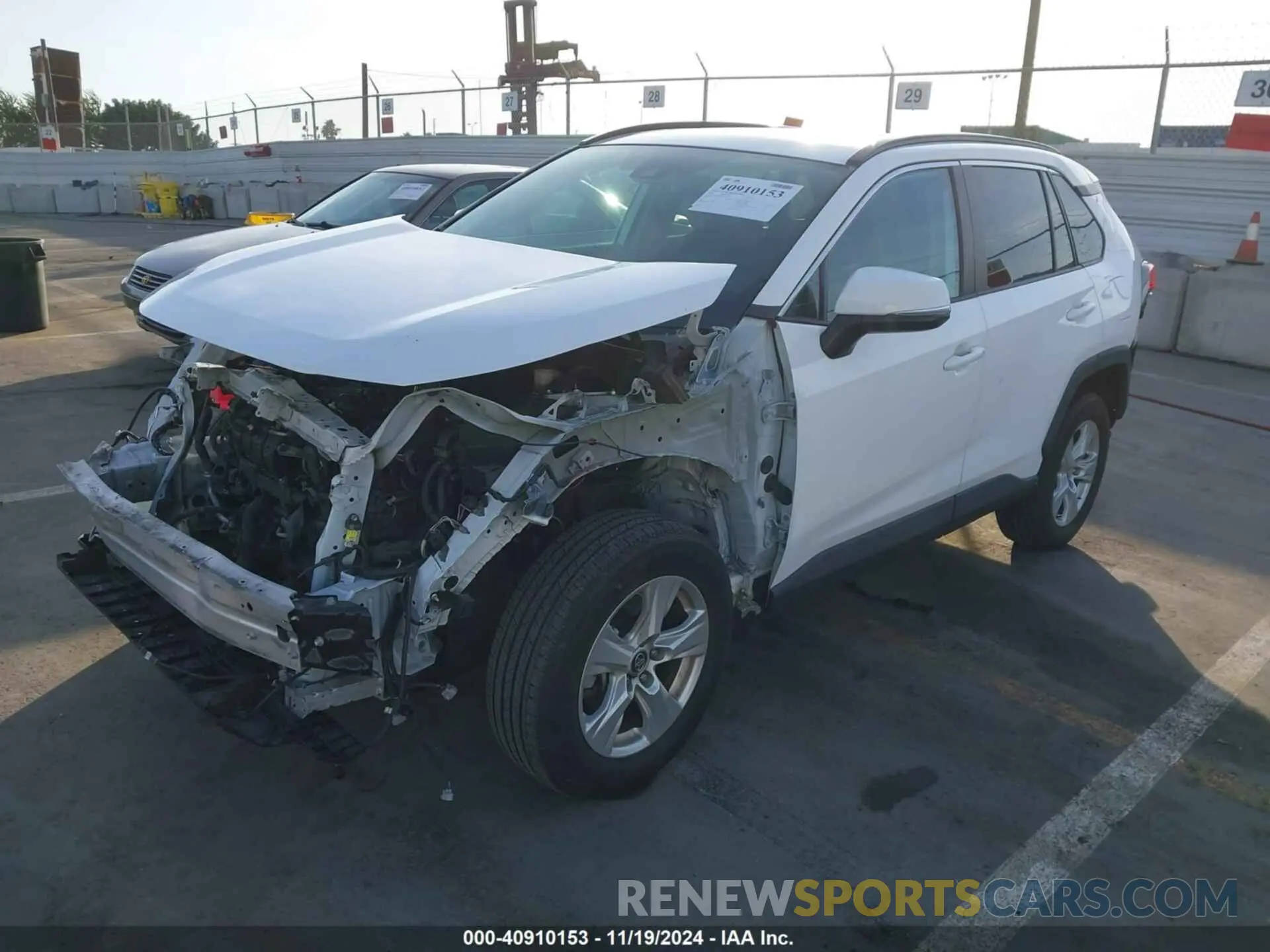 2 Фотография поврежденного автомобиля 2T3P1RFV7MC151598 TOYOTA RAV4 2021