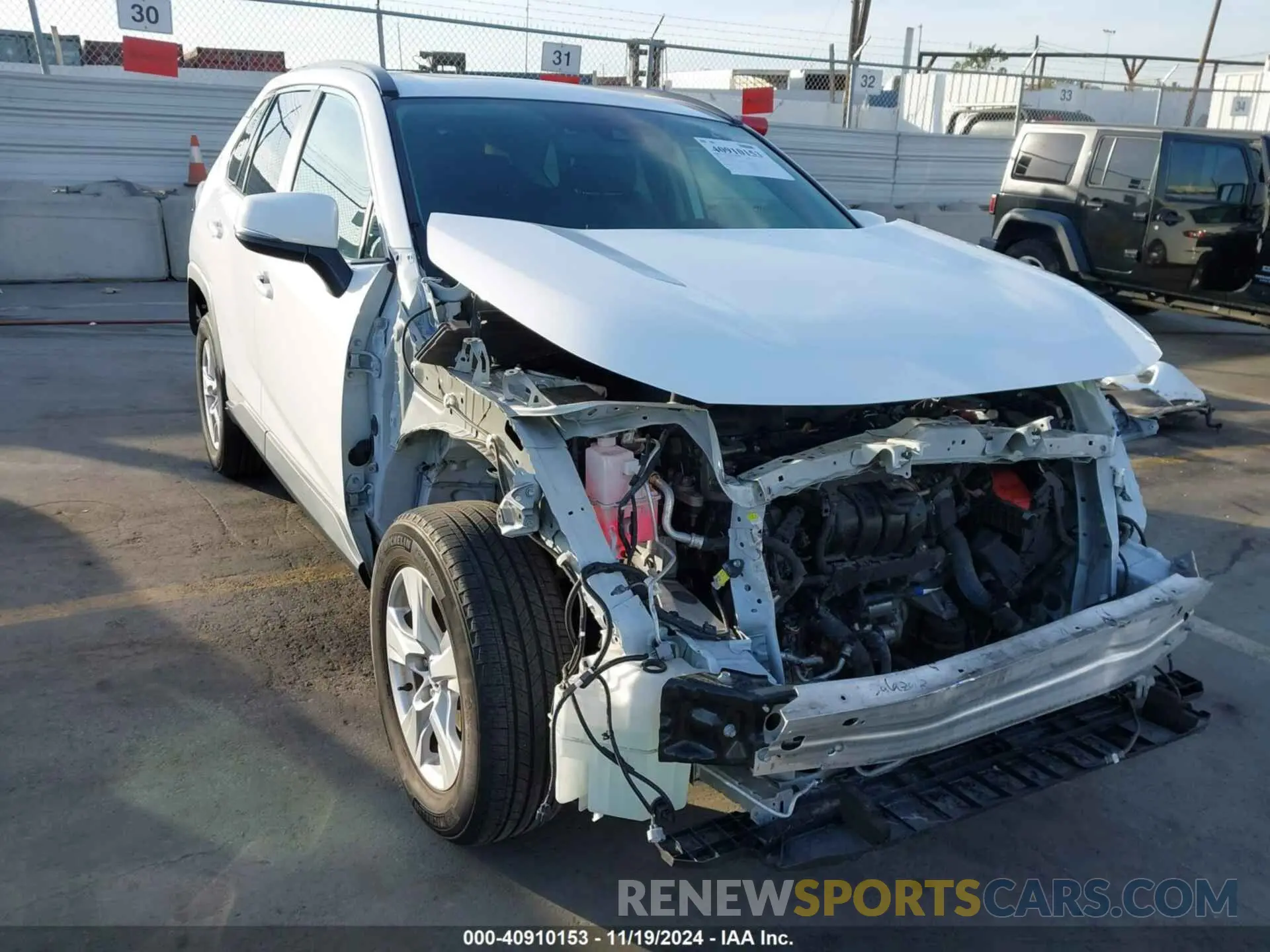 6 Фотография поврежденного автомобиля 2T3P1RFV7MC151598 TOYOTA RAV4 2021