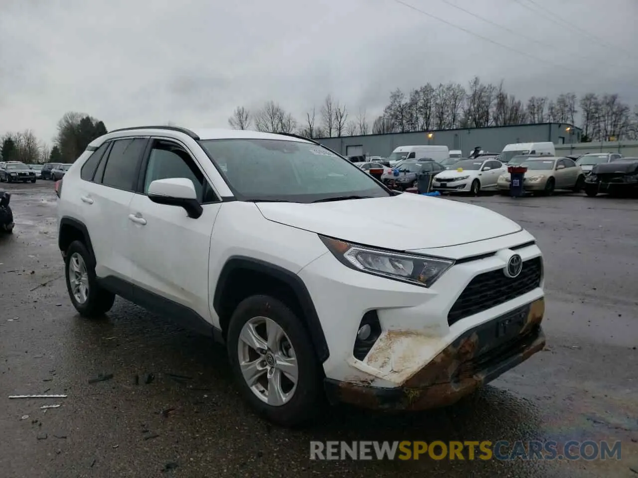 1 Photograph of a damaged car 2T3P1RFV7MC171107 TOYOTA RAV4 2021