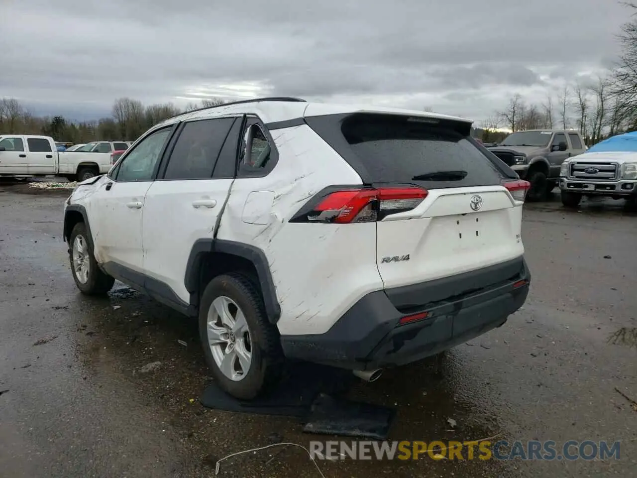 3 Photograph of a damaged car 2T3P1RFV7MC171107 TOYOTA RAV4 2021