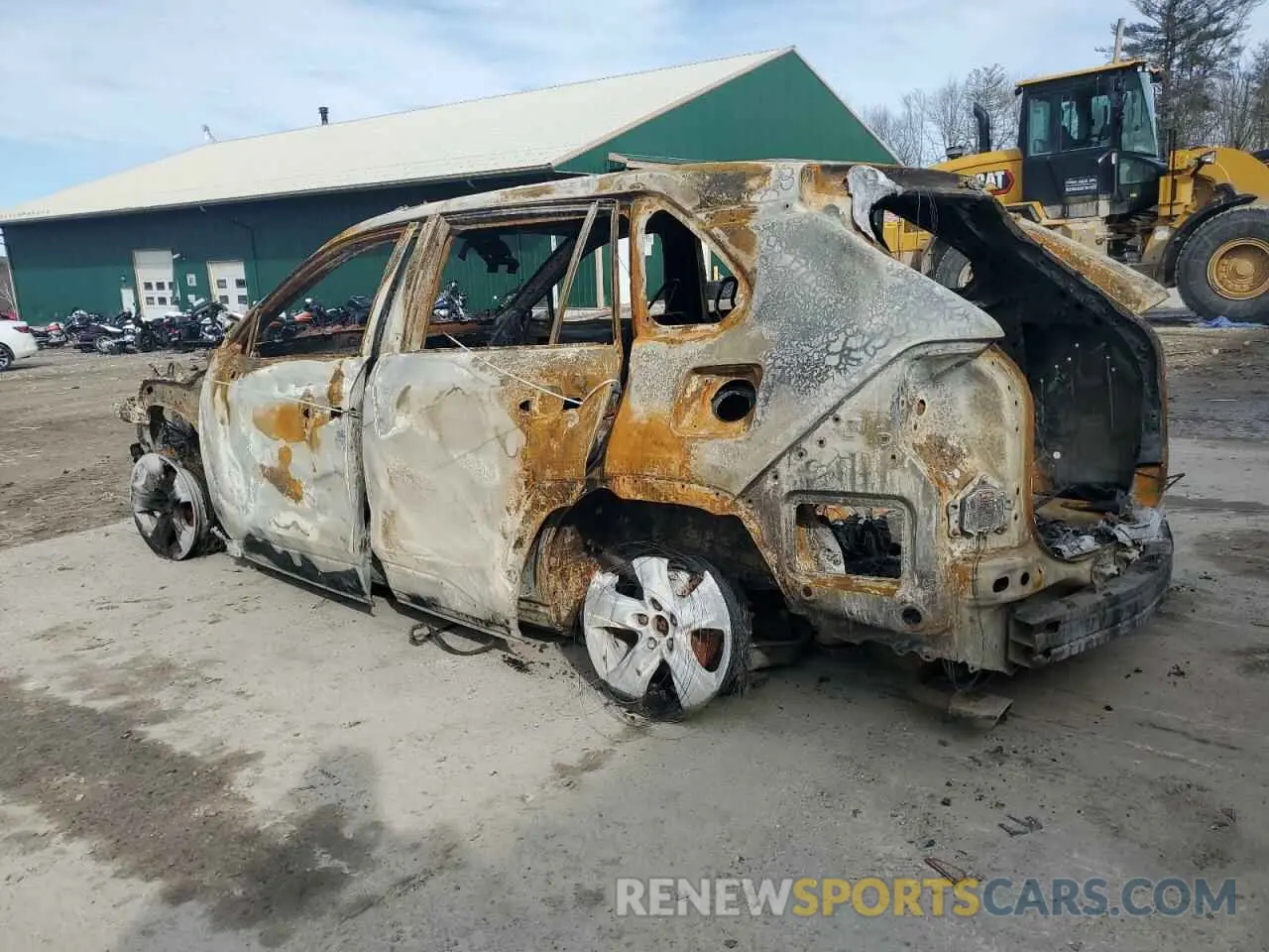2 Фотография поврежденного автомобиля 2T3P1RFV7MC193799 TOYOTA RAV4 2021