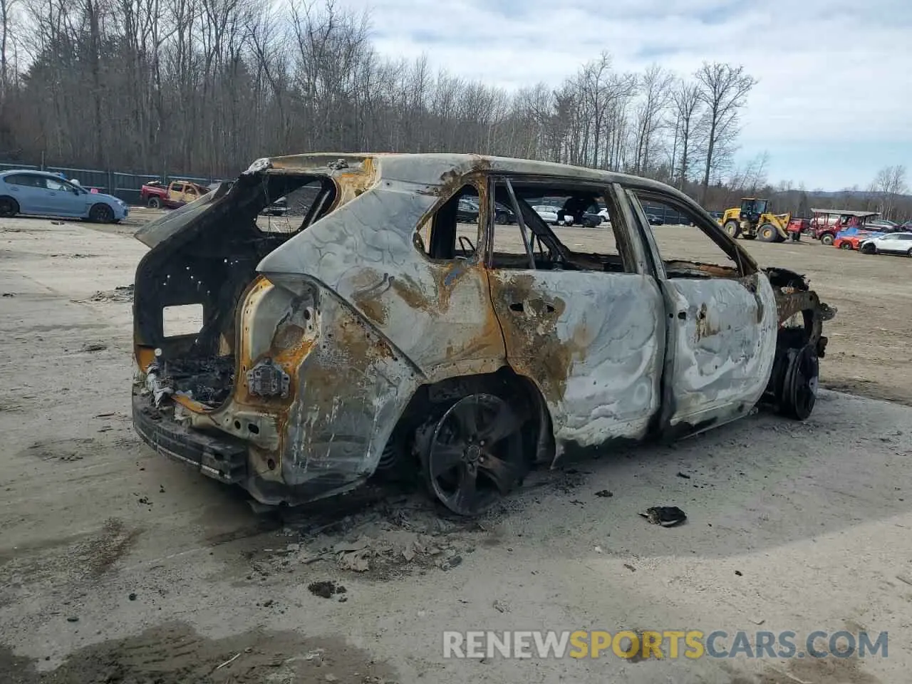 3 Фотография поврежденного автомобиля 2T3P1RFV7MC193799 TOYOTA RAV4 2021