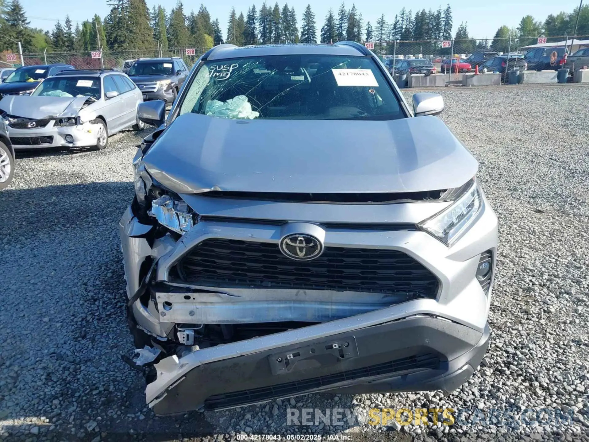12 Photograph of a damaged car 2T3P1RFV7MC212805 TOYOTA RAV4 2021