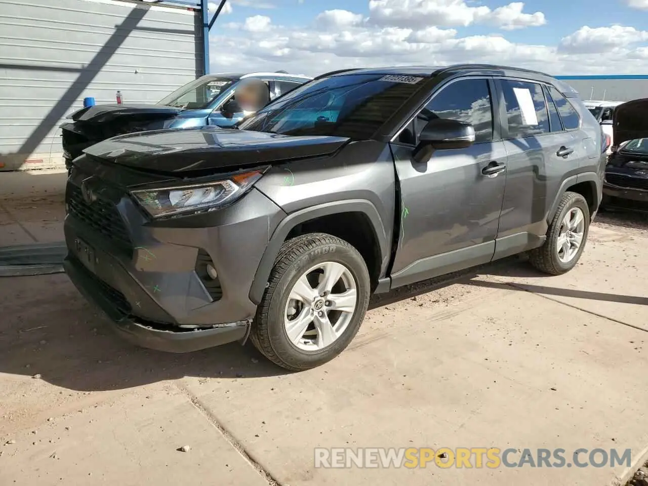 1 Фотография поврежденного автомобиля 2T3P1RFV7MC216045 TOYOTA RAV4 2021
