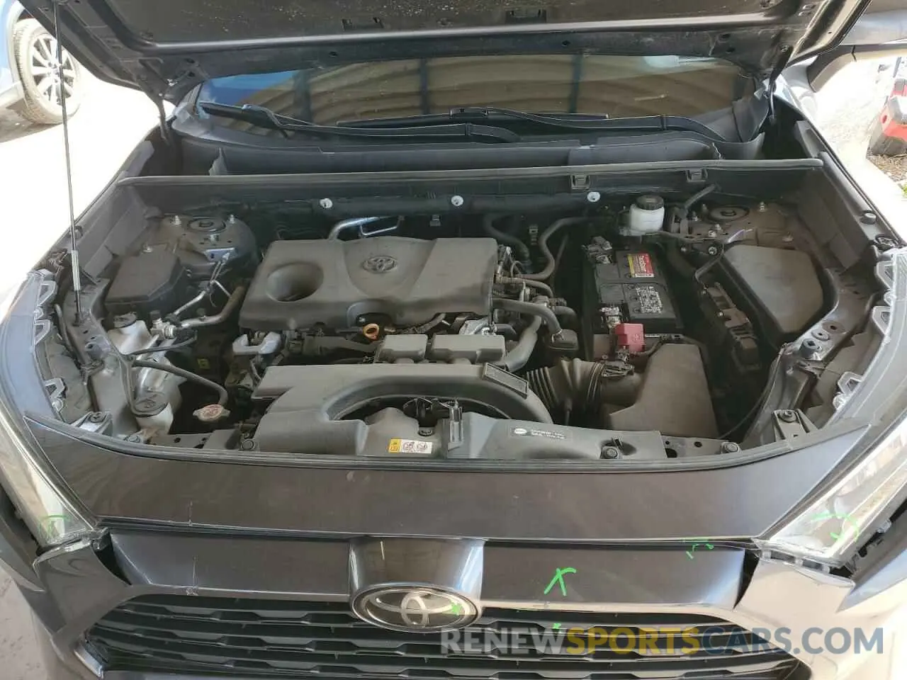 12 Фотография поврежденного автомобиля 2T3P1RFV7MC216045 TOYOTA RAV4 2021