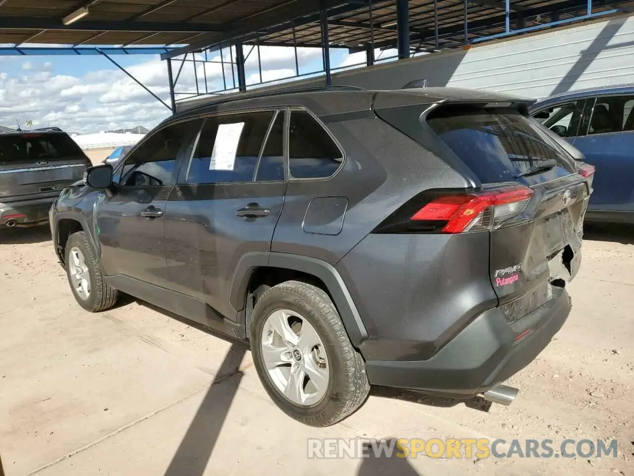 2 Фотография поврежденного автомобиля 2T3P1RFV7MC216045 TOYOTA RAV4 2021
