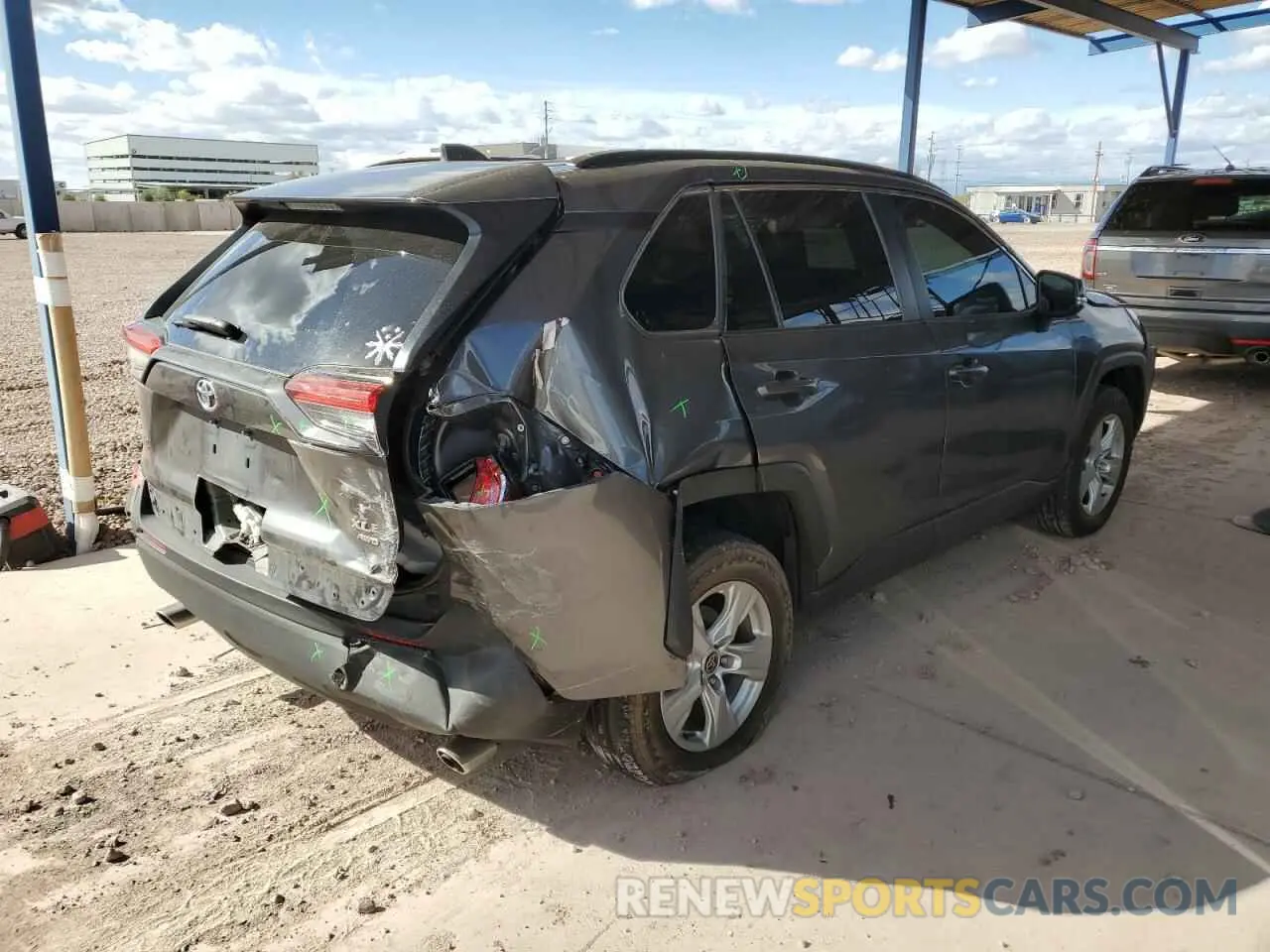 3 Фотография поврежденного автомобиля 2T3P1RFV7MC216045 TOYOTA RAV4 2021