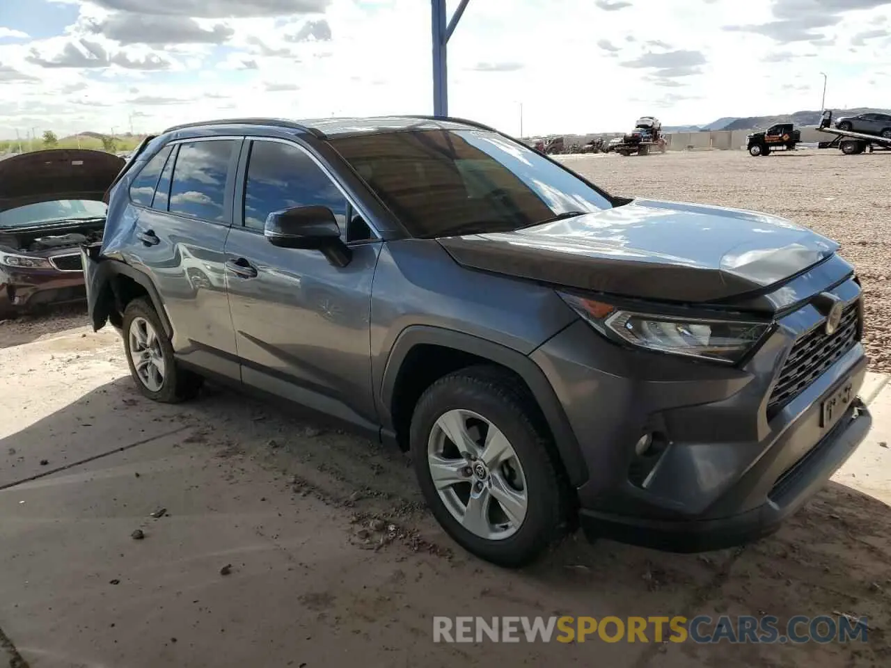 4 Фотография поврежденного автомобиля 2T3P1RFV7MC216045 TOYOTA RAV4 2021