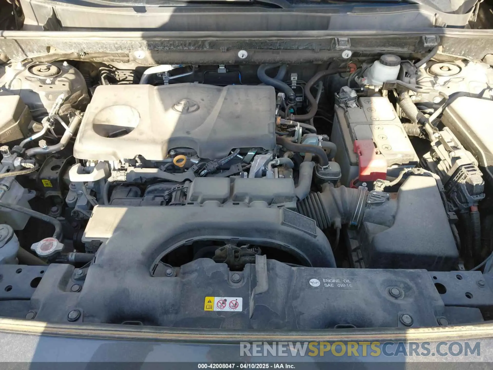 10 Фотография поврежденного автомобиля 2T3P1RFV7MC227207 TOYOTA RAV4 2021