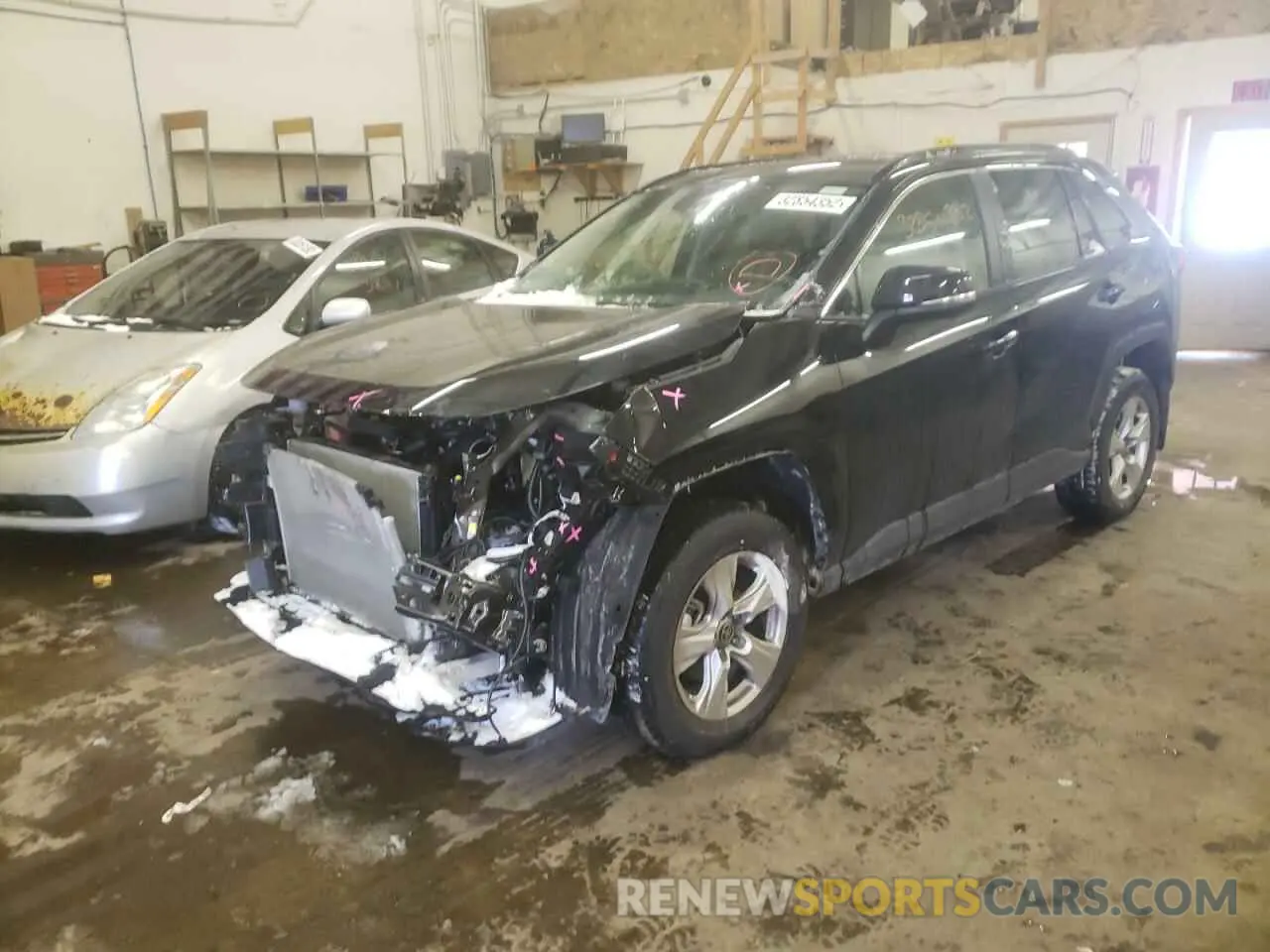 2 Фотография поврежденного автомобиля 2T3P1RFV7MC237428 TOYOTA RAV4 2021