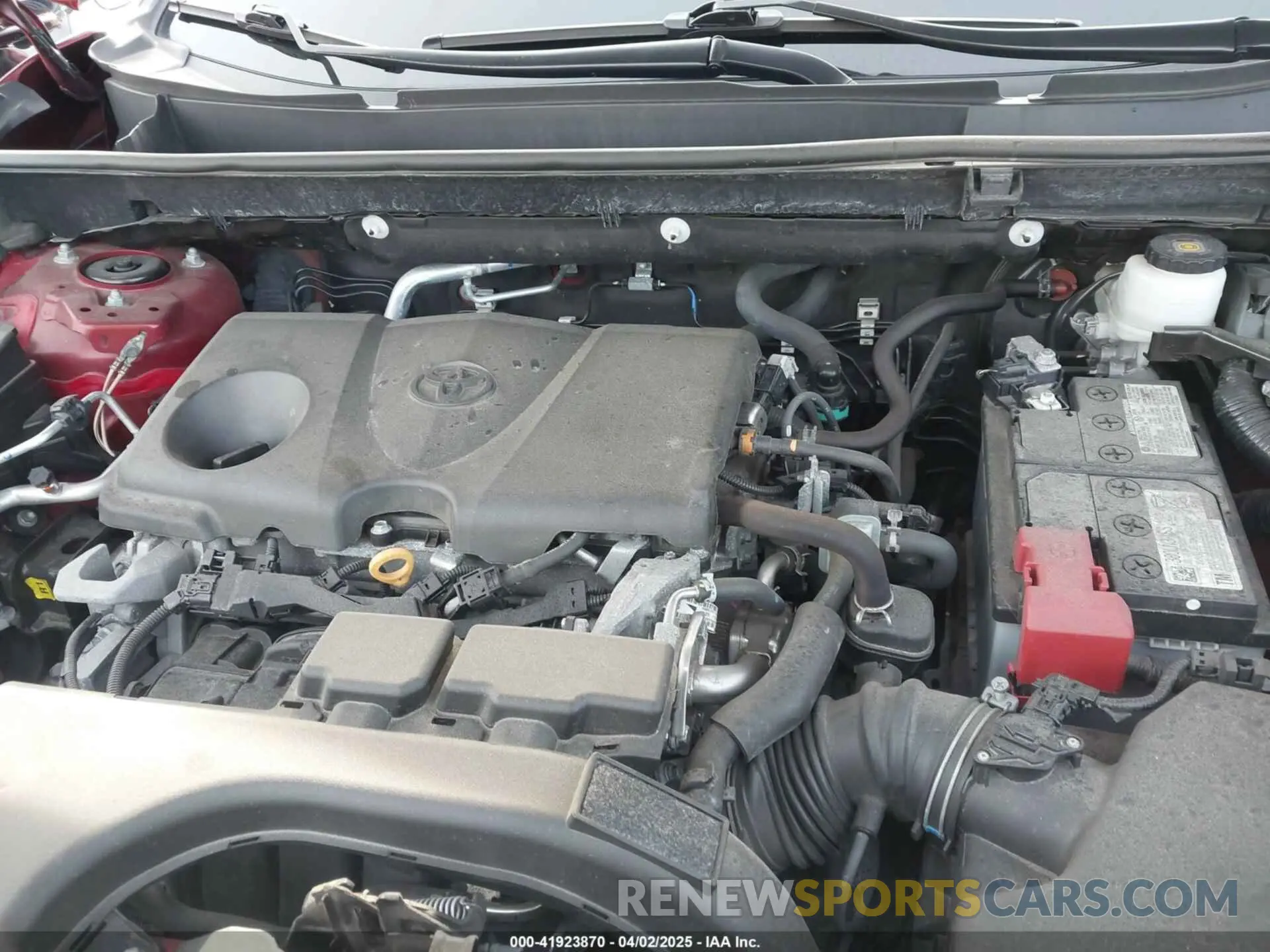 10 Фотография поврежденного автомобиля 2T3P1RFV7MW208395 TOYOTA RAV4 2021