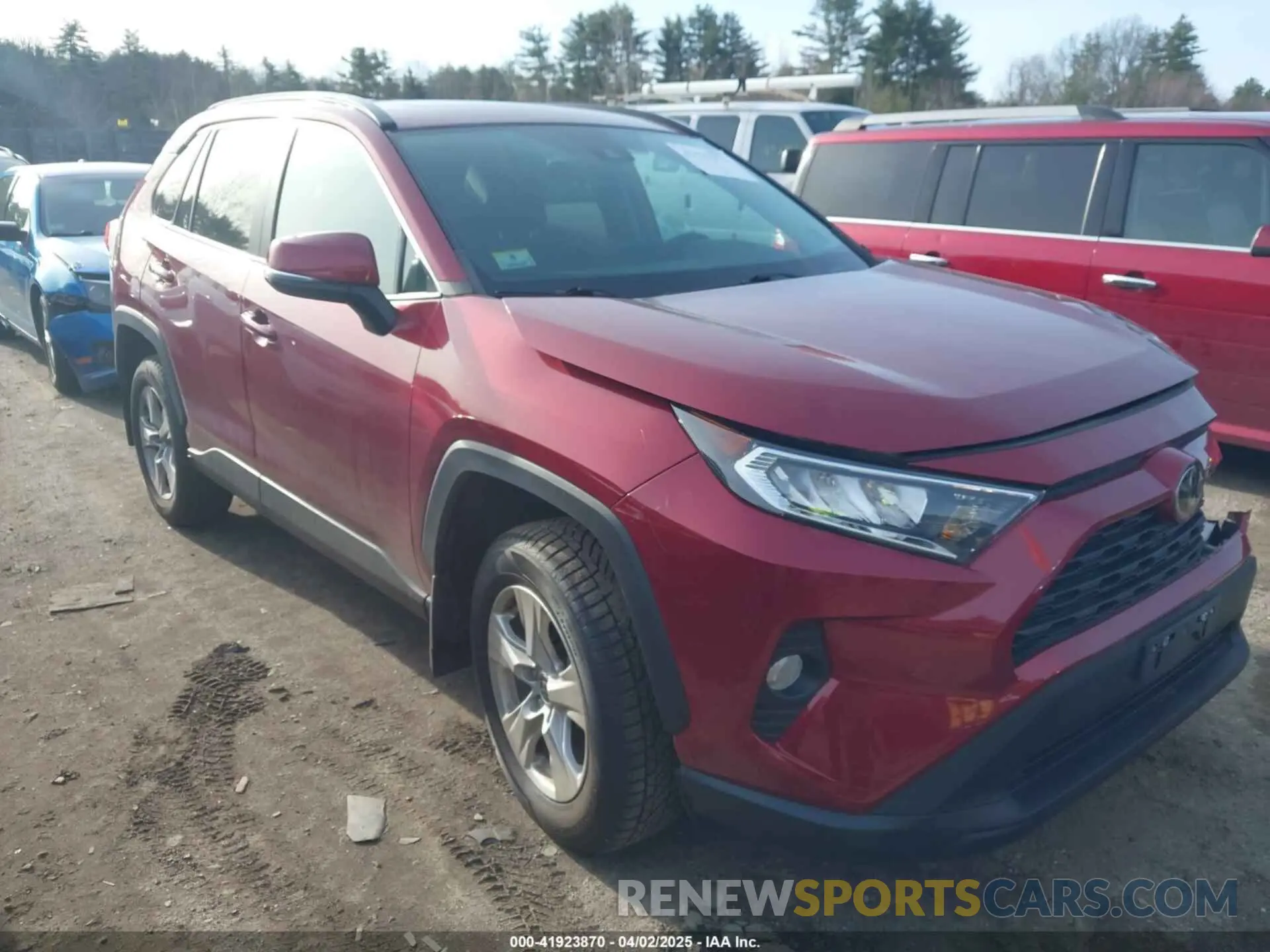 13 Фотография поврежденного автомобиля 2T3P1RFV7MW208395 TOYOTA RAV4 2021