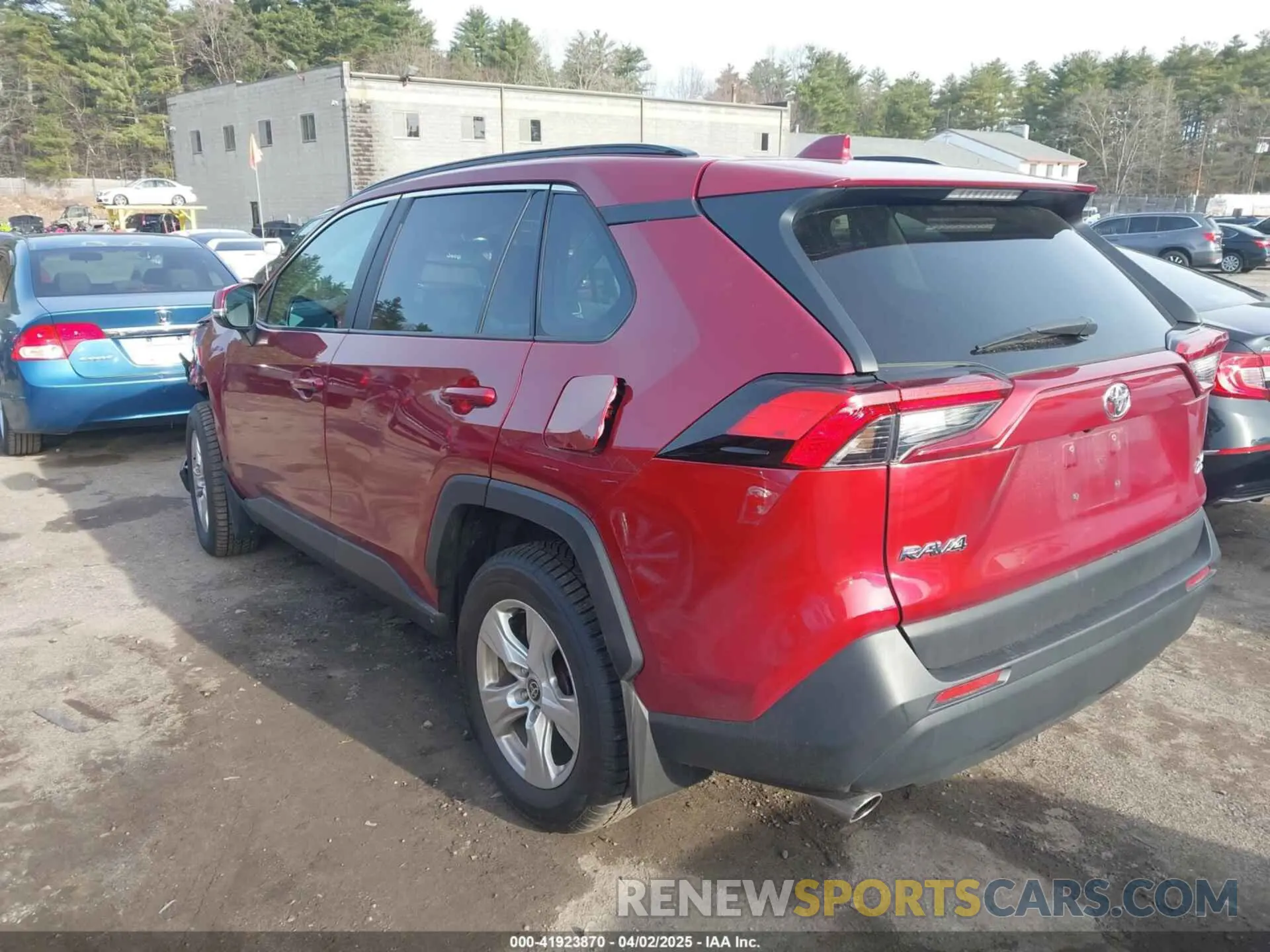 14 Фотография поврежденного автомобиля 2T3P1RFV7MW208395 TOYOTA RAV4 2021