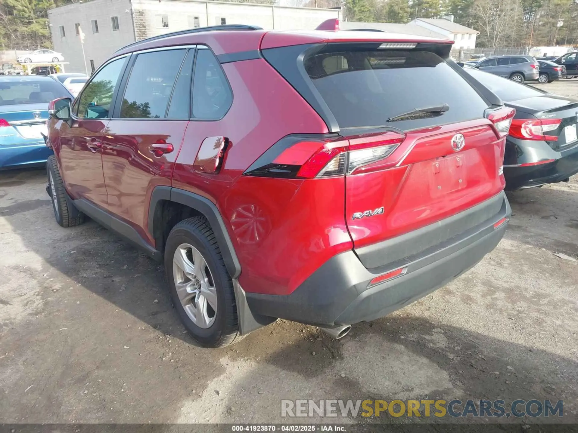 3 Фотография поврежденного автомобиля 2T3P1RFV7MW208395 TOYOTA RAV4 2021