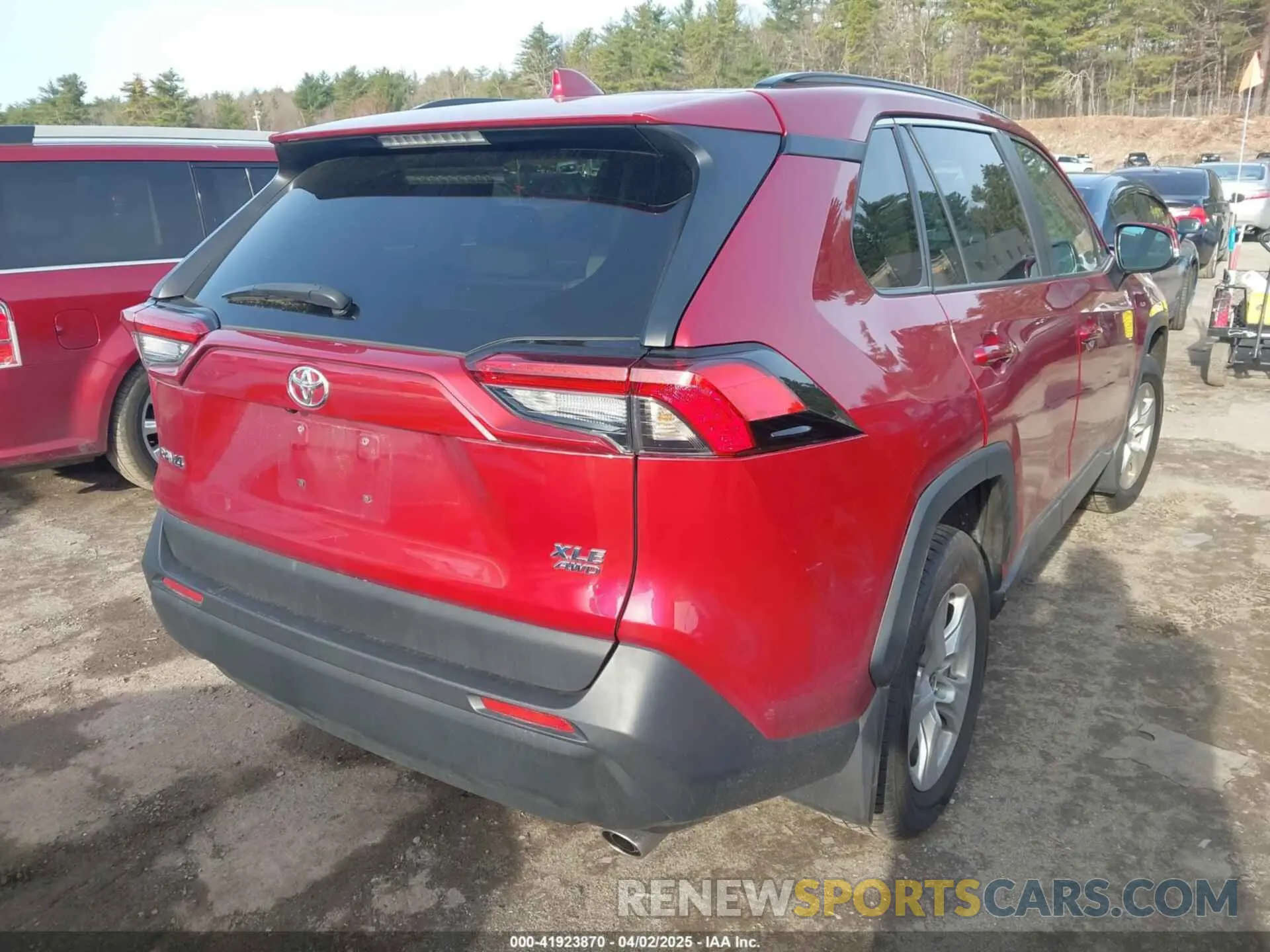 4 Фотография поврежденного автомобиля 2T3P1RFV7MW208395 TOYOTA RAV4 2021