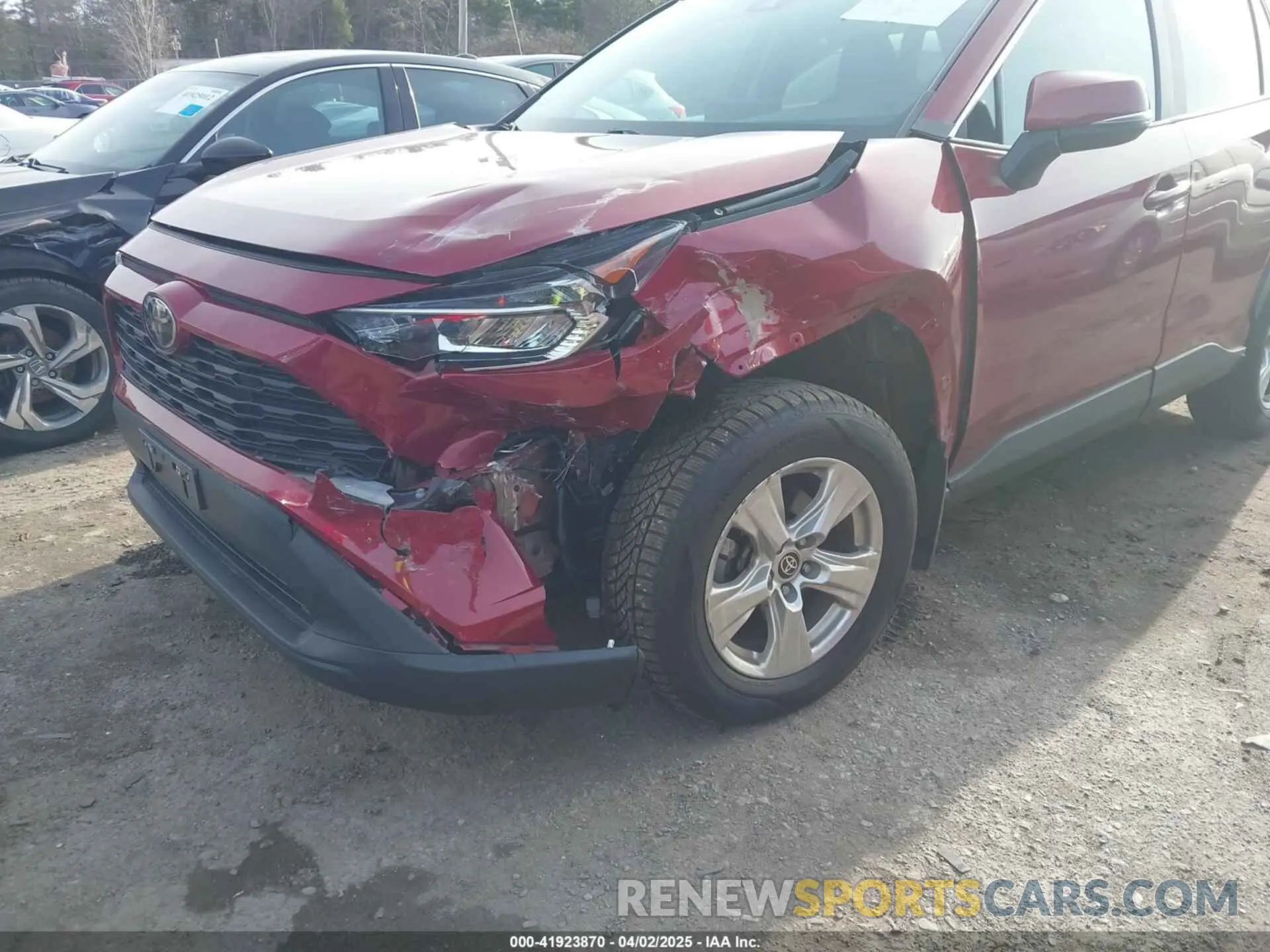 6 Фотография поврежденного автомобиля 2T3P1RFV7MW208395 TOYOTA RAV4 2021