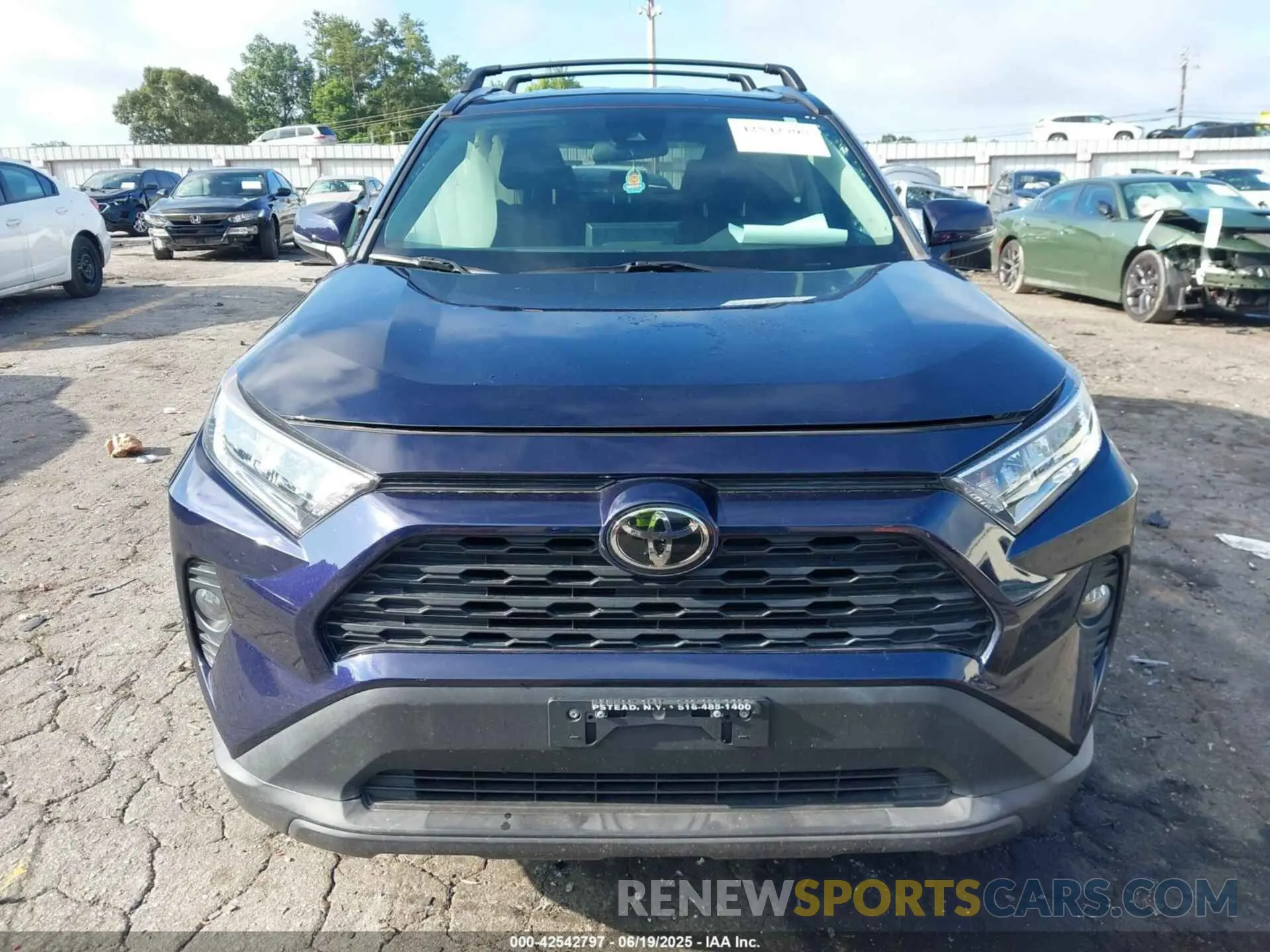 11 Фотография поврежденного автомобиля 2T3P1RFV7MW217081 TOYOTA RAV4 2021
