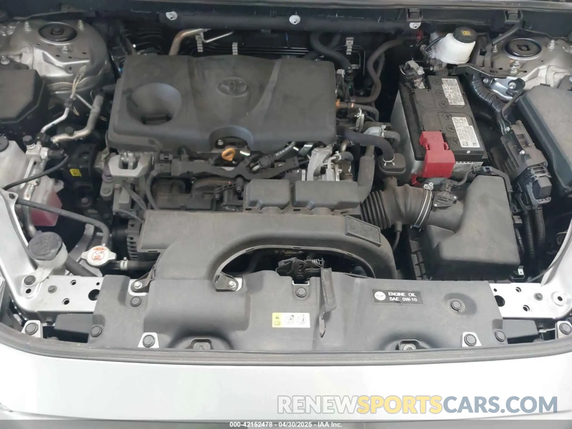 10 Фотография поврежденного автомобиля 2T3P1RFV8MC242220 TOYOTA RAV4 2021