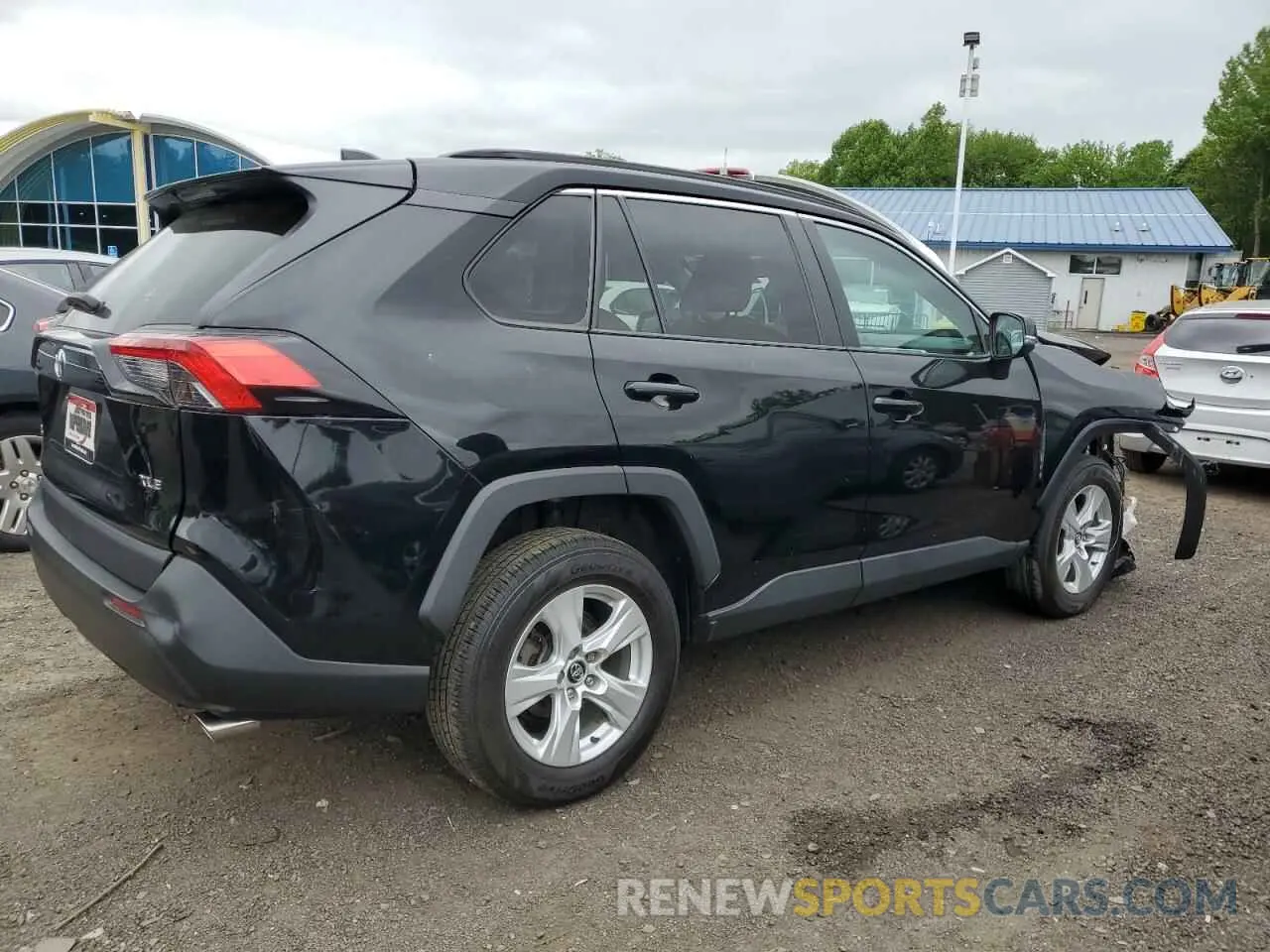 3 Фотография поврежденного автомобиля 2T3P1RFV8MW151267 TOYOTA RAV4 2021