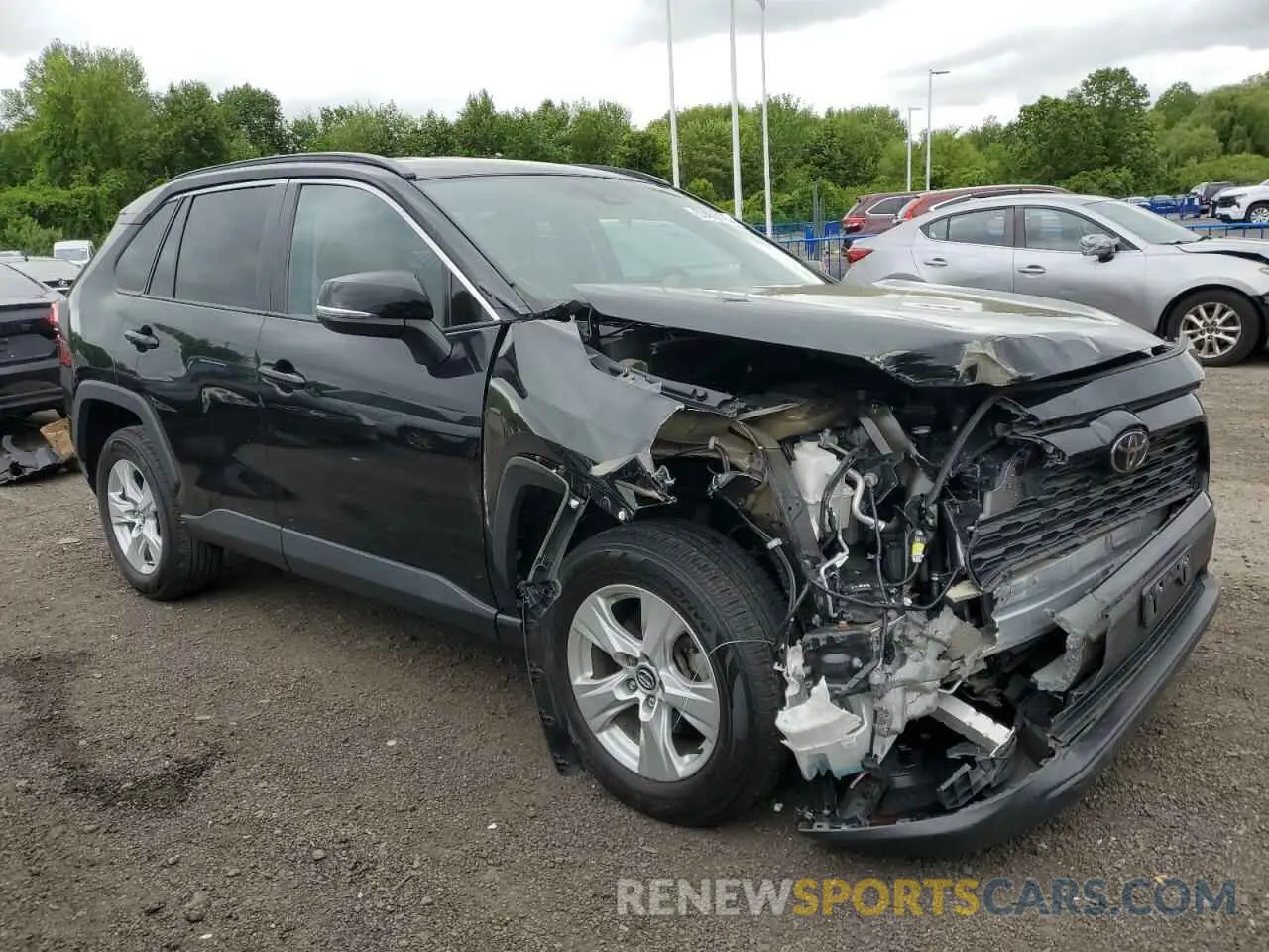 4 Фотография поврежденного автомобиля 2T3P1RFV8MW151267 TOYOTA RAV4 2021