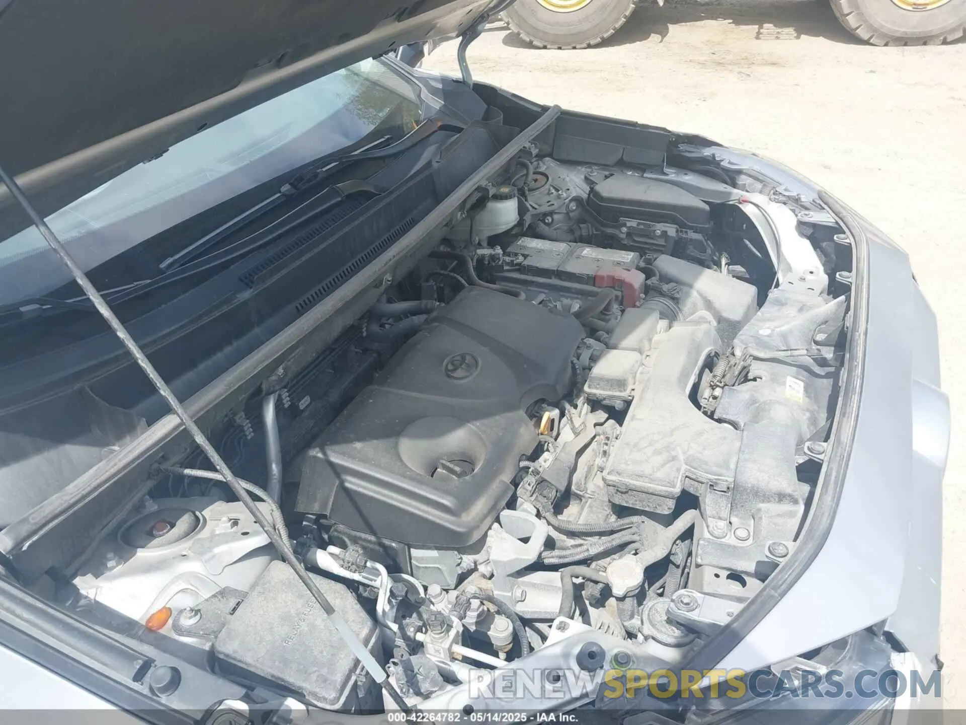 10 Фотография поврежденного автомобиля 2T3P1RFV8MW169039 TOYOTA RAV4 2021