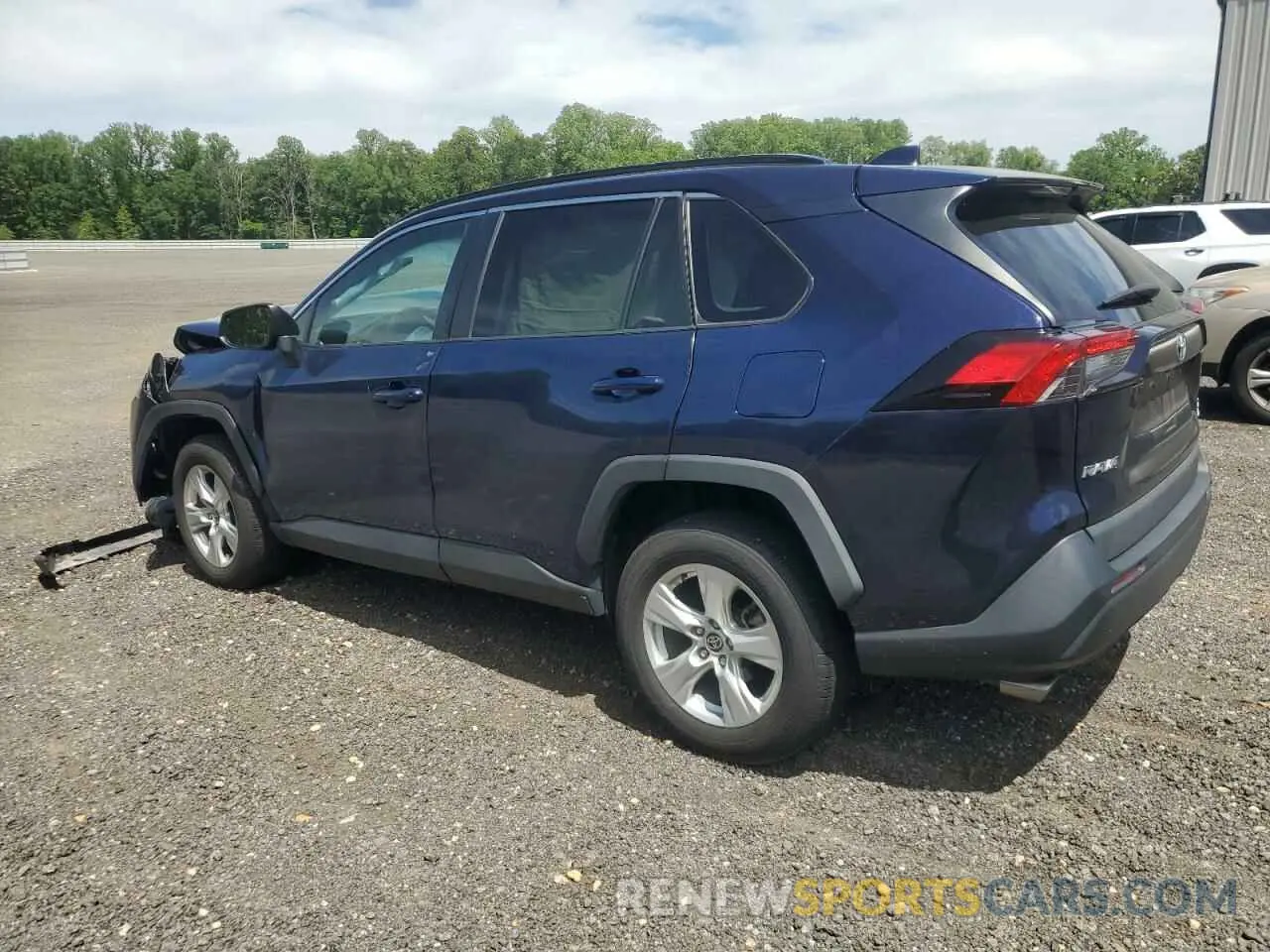 2 Photograph of a damaged car 2T3P1RFV8MW191624 TOYOTA RAV4 2021