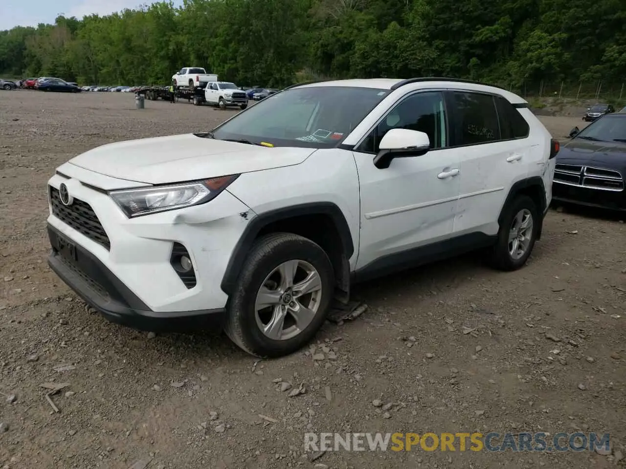 1 Фотография поврежденного автомобиля 2T3P1RFV8MW210687 TOYOTA RAV4 2021