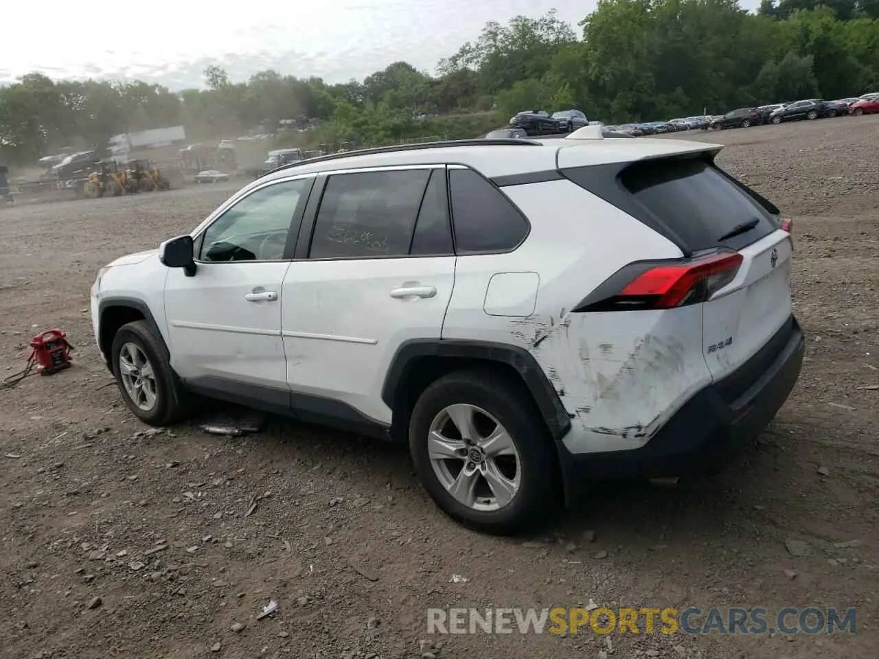 2 Фотография поврежденного автомобиля 2T3P1RFV8MW210687 TOYOTA RAV4 2021
