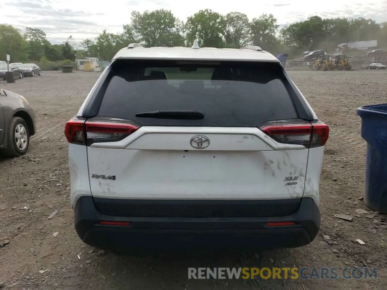 6 Фотография поврежденного автомобиля 2T3P1RFV8MW210687 TOYOTA RAV4 2021