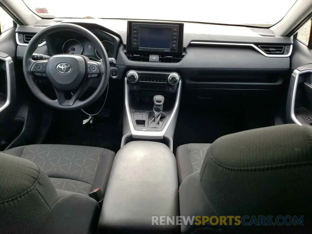 8 Фотография поврежденного автомобиля 2T3P1RFV8MW210687 TOYOTA RAV4 2021