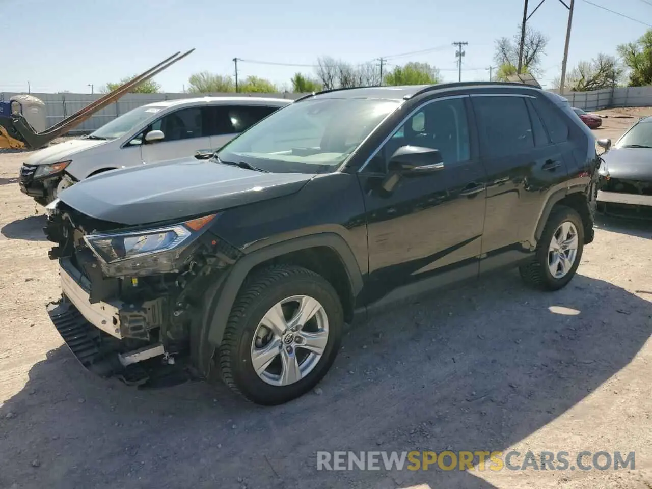 1 Photograph of a damaged car 2T3P1RFV9MC206052 TOYOTA RAV4 2021