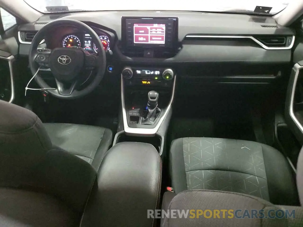 8 Фотография поврежденного автомобиля 2T3P1RFVXMC165334 TOYOTA RAV4 2021