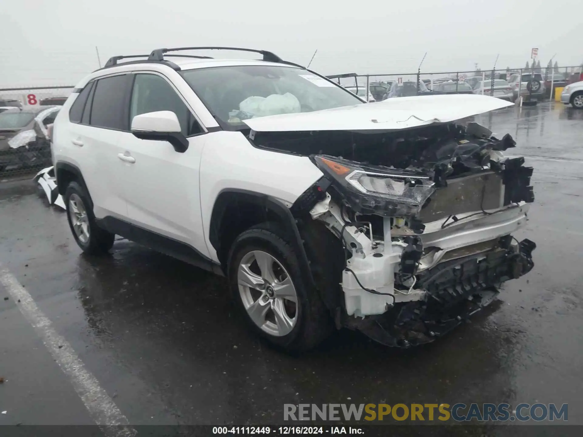 1 Фотография поврежденного автомобиля 2T3P1RFVXMC169688 TOYOTA RAV4 2021