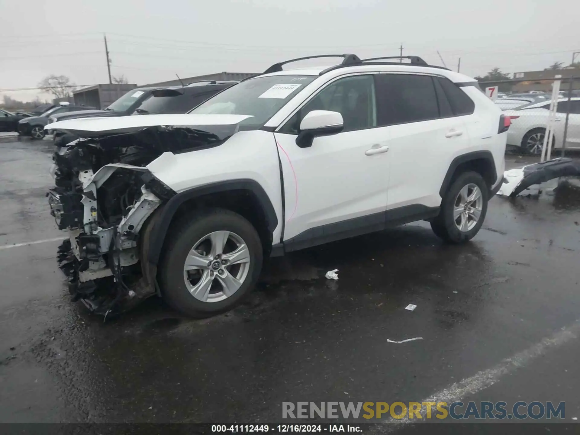 2 Фотография поврежденного автомобиля 2T3P1RFVXMC169688 TOYOTA RAV4 2021