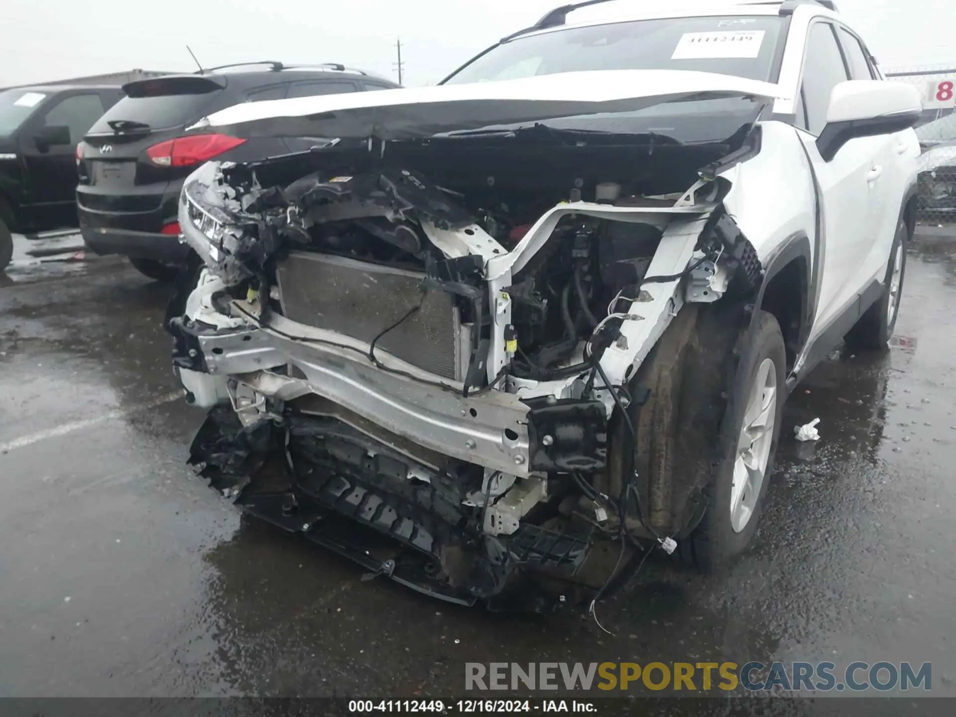 6 Фотография поврежденного автомобиля 2T3P1RFVXMC169688 TOYOTA RAV4 2021