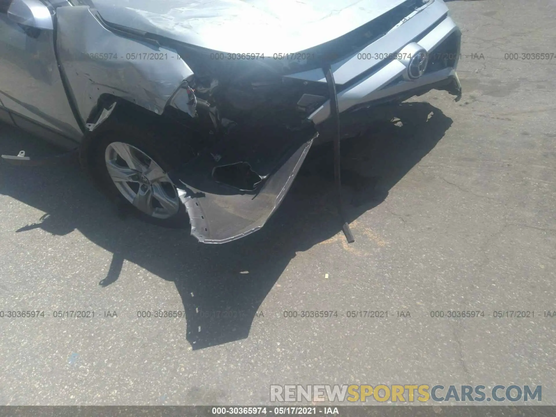 6 Photograph of a damaged car 2T3P1RFVXMC175474 TOYOTA RAV4 2021