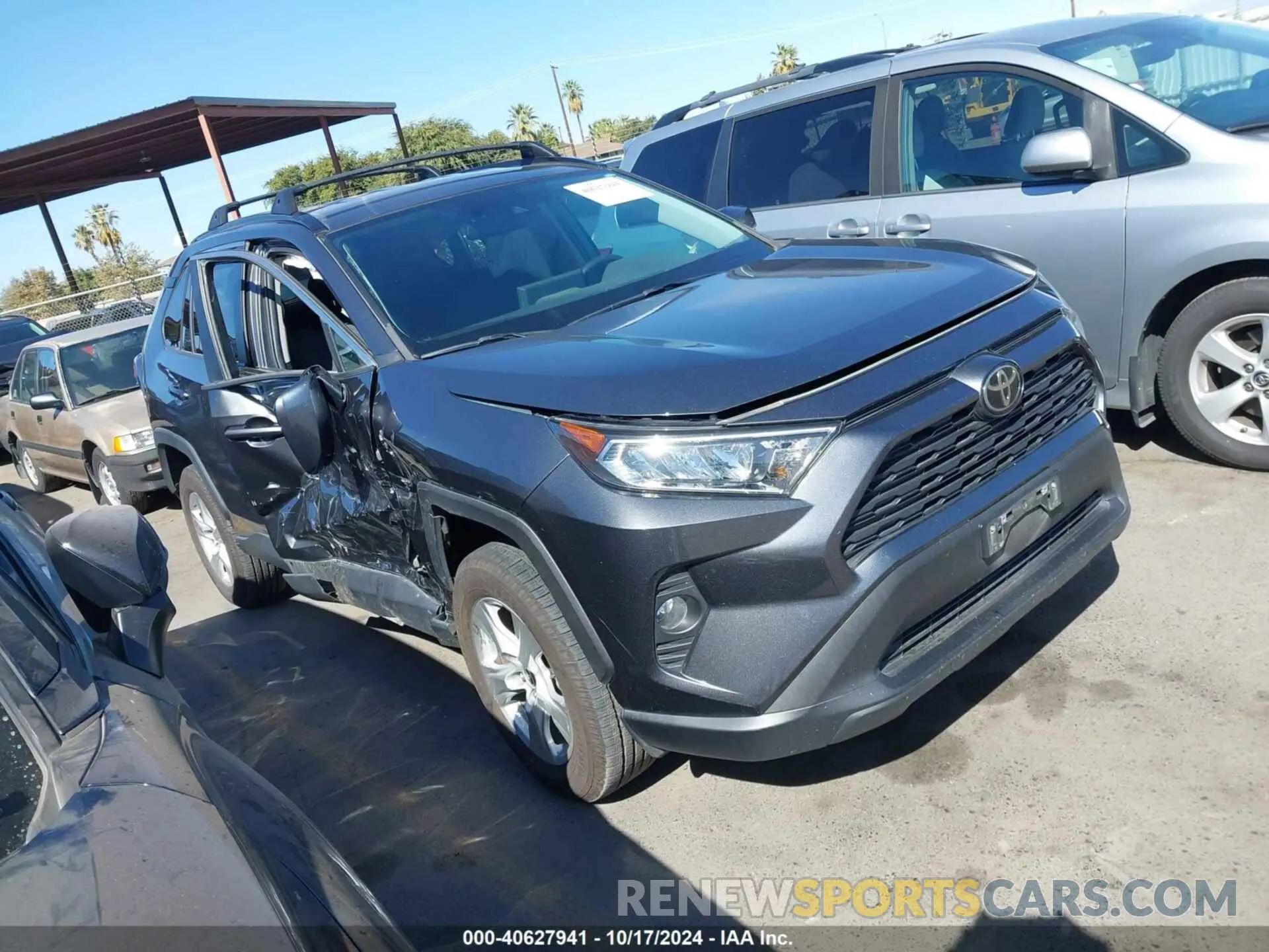1 Photograph of a damaged car 2T3P1RFVXMC178598 TOYOTA RAV4 2021